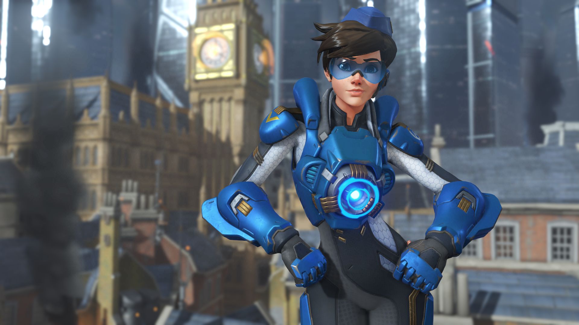 Скачати мобільні шпалери Відеогра, Надзор, Tracer (Overwatch) безкоштовно.