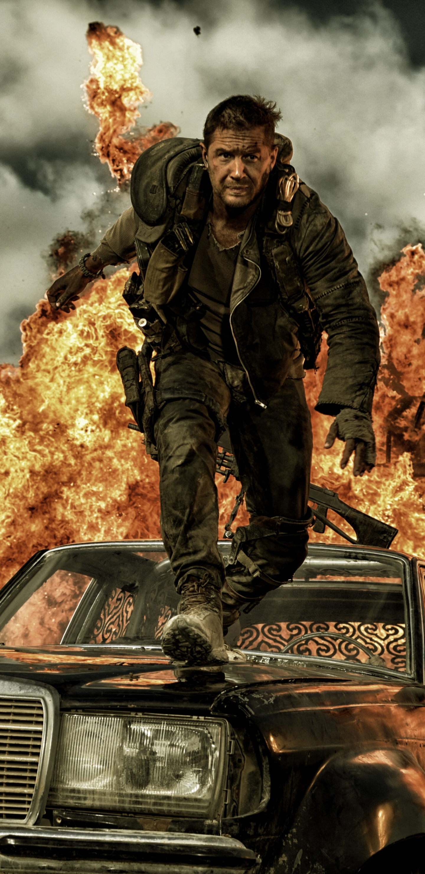 Download mobile wallpaper Tom Hardy, Movie, Mad Max: Fury Road, Max Rockatansky for free.