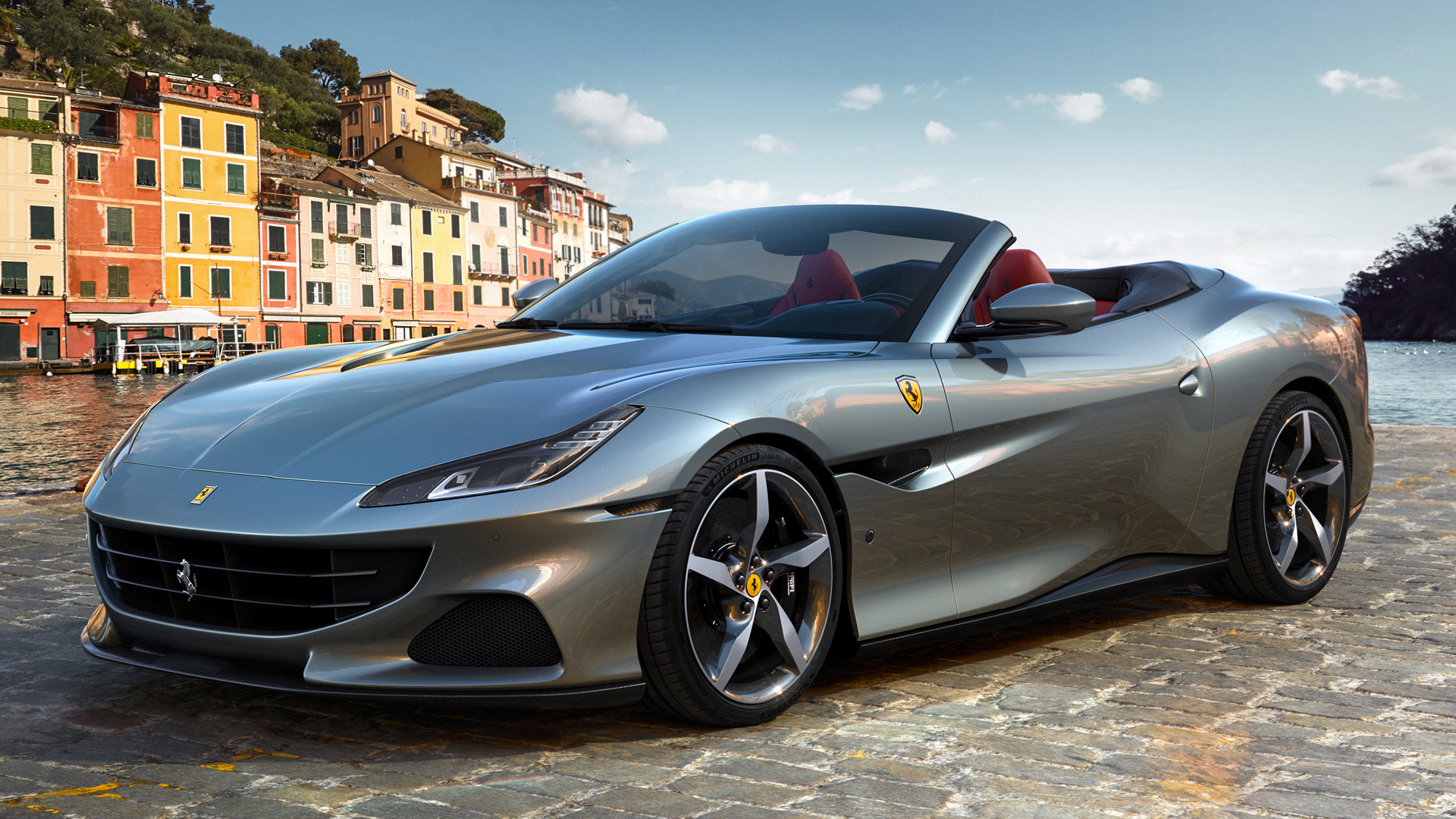 Die besten Ferrari Portofino M-Hintergründe für den Telefonbildschirm