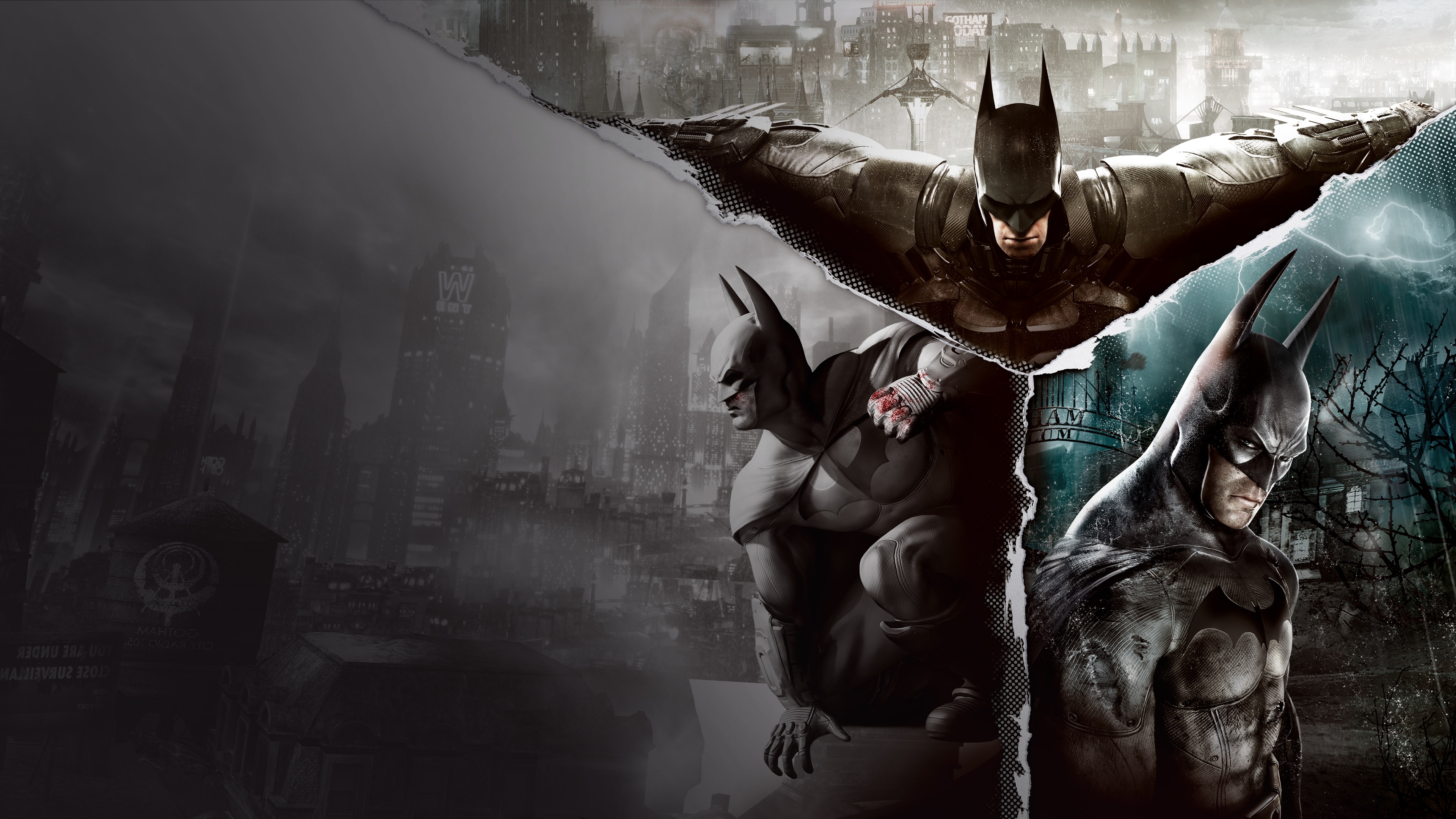 Descarga gratuita de fondo de pantalla para móvil de Videojuego, Hombre Murciélago, Batman: Arkham Collection.