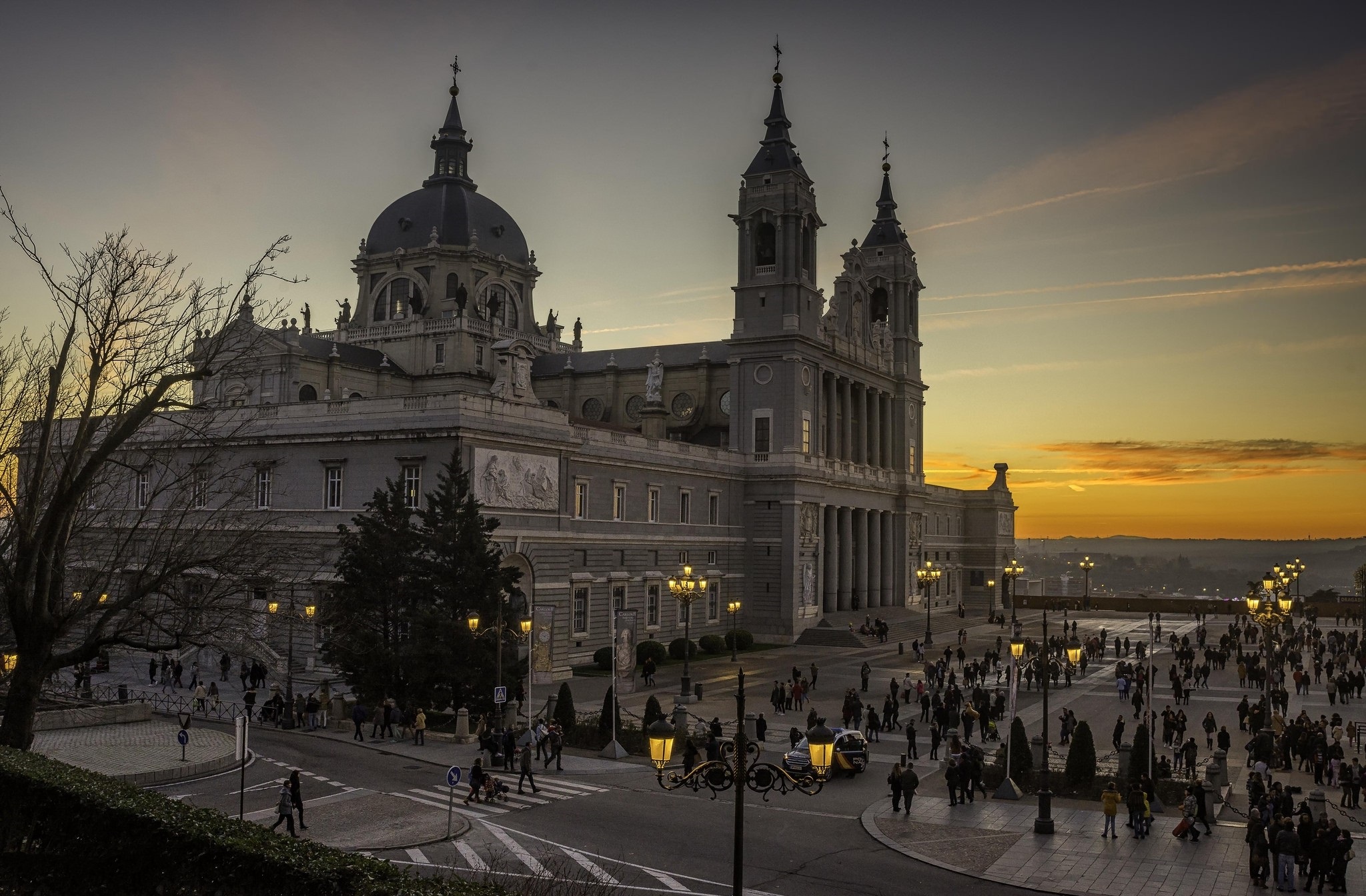 religious, almudena cathedral, cathedral, spain, cathedrals