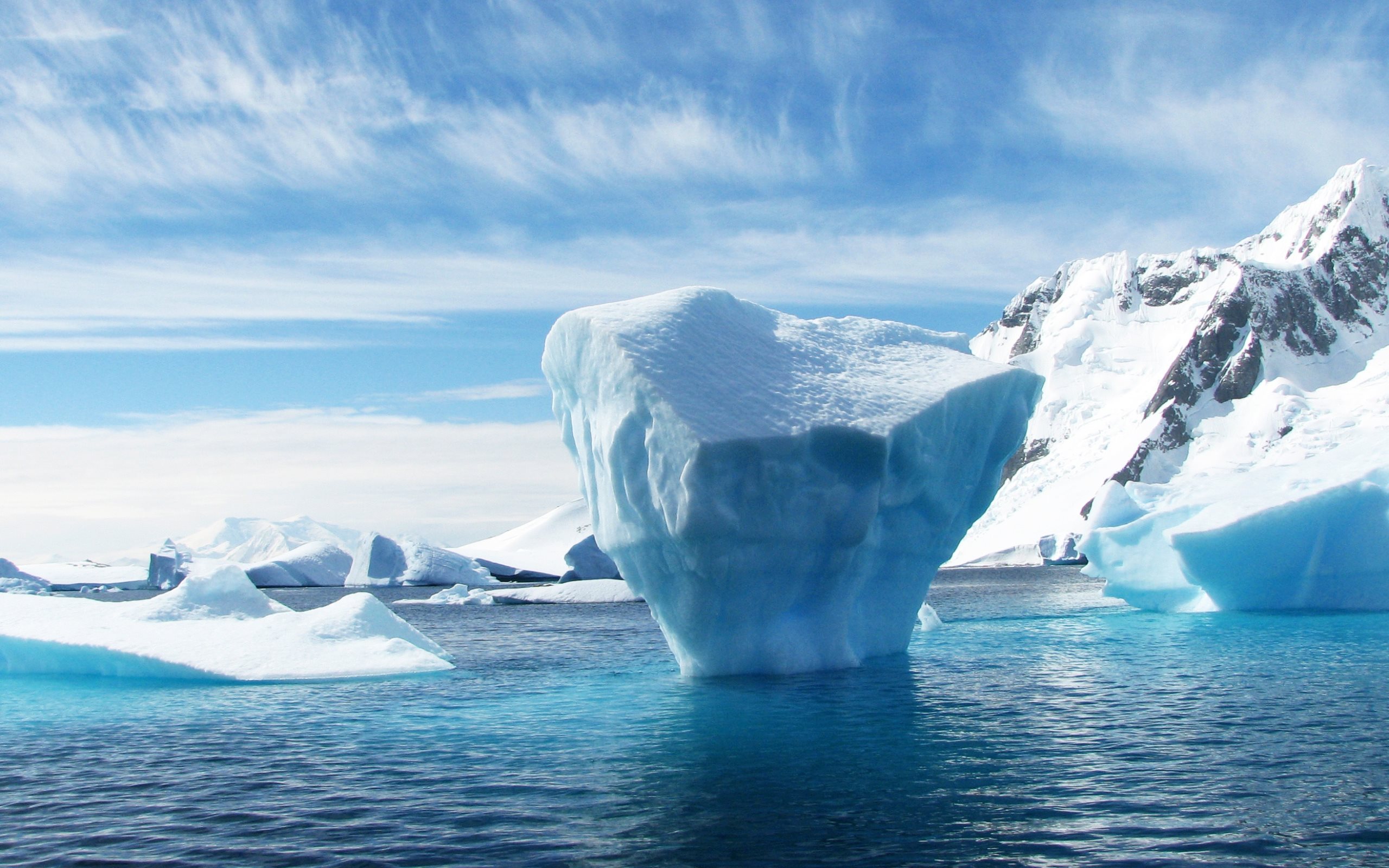 Download mobile wallpaper Earth, Iceberg for free.