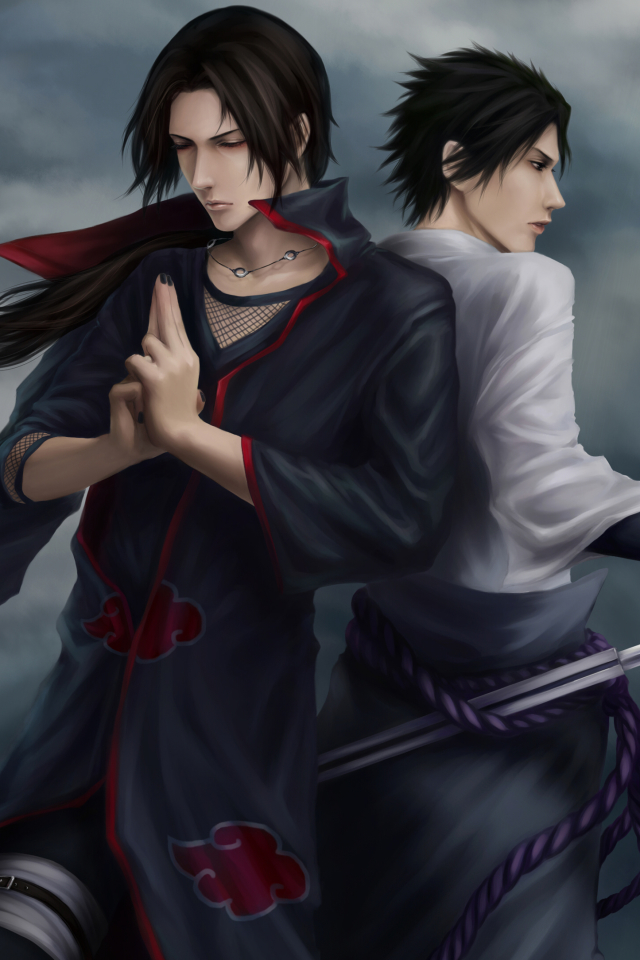 Download mobile wallpaper Anime, Naruto, Sasuke Uchiha, Itachi Uchiha for free.