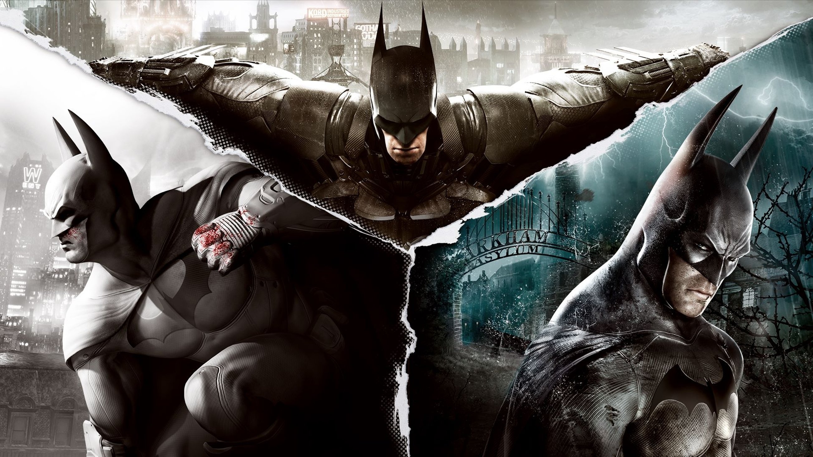 Laden Sie Batman: Arkham Collection HD-Desktop-Hintergründe herunter