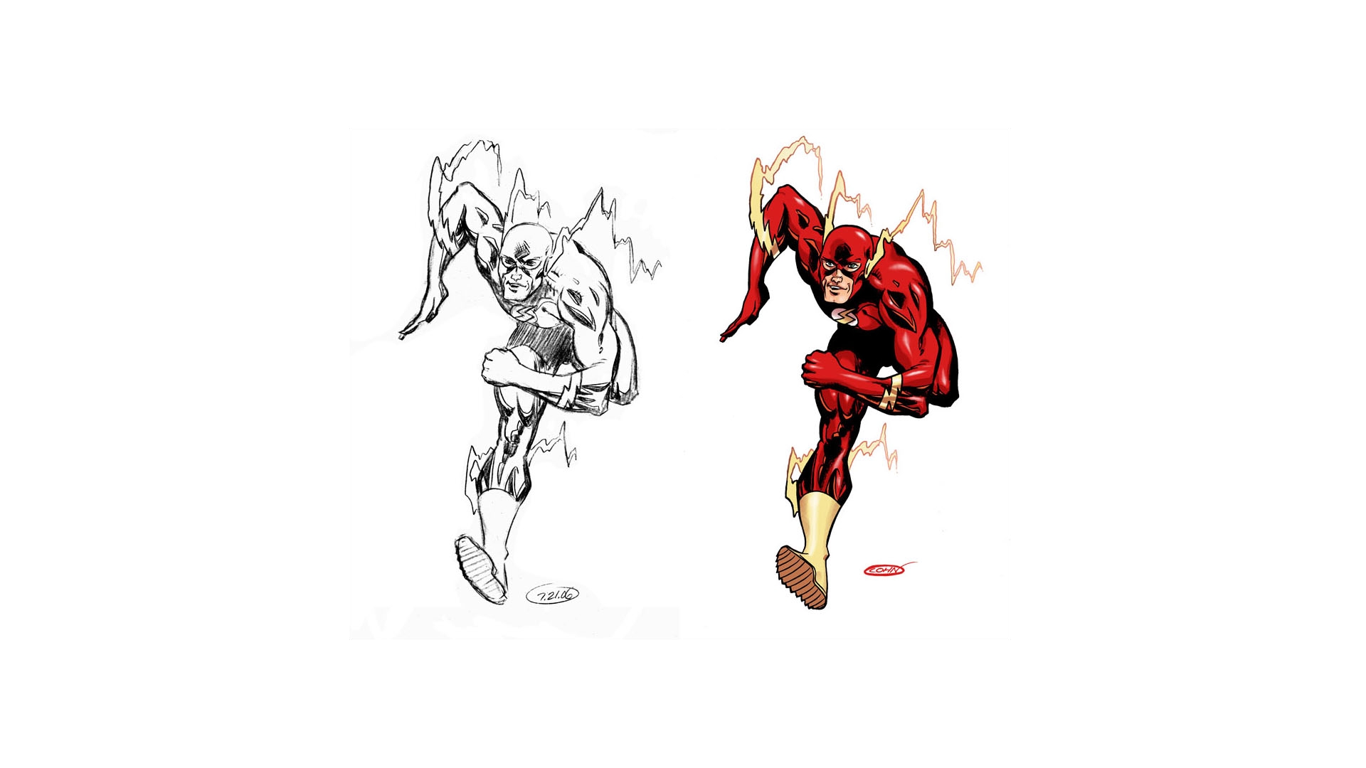 Free download wallpaper Flash, Comics, Wally West on your PC desktop