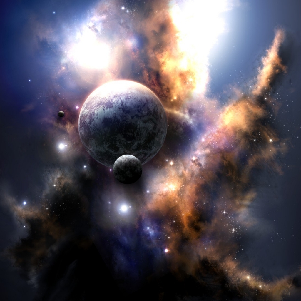 Free download wallpaper Stars, Nebula, Space, Planet, Sci Fi on your PC desktop