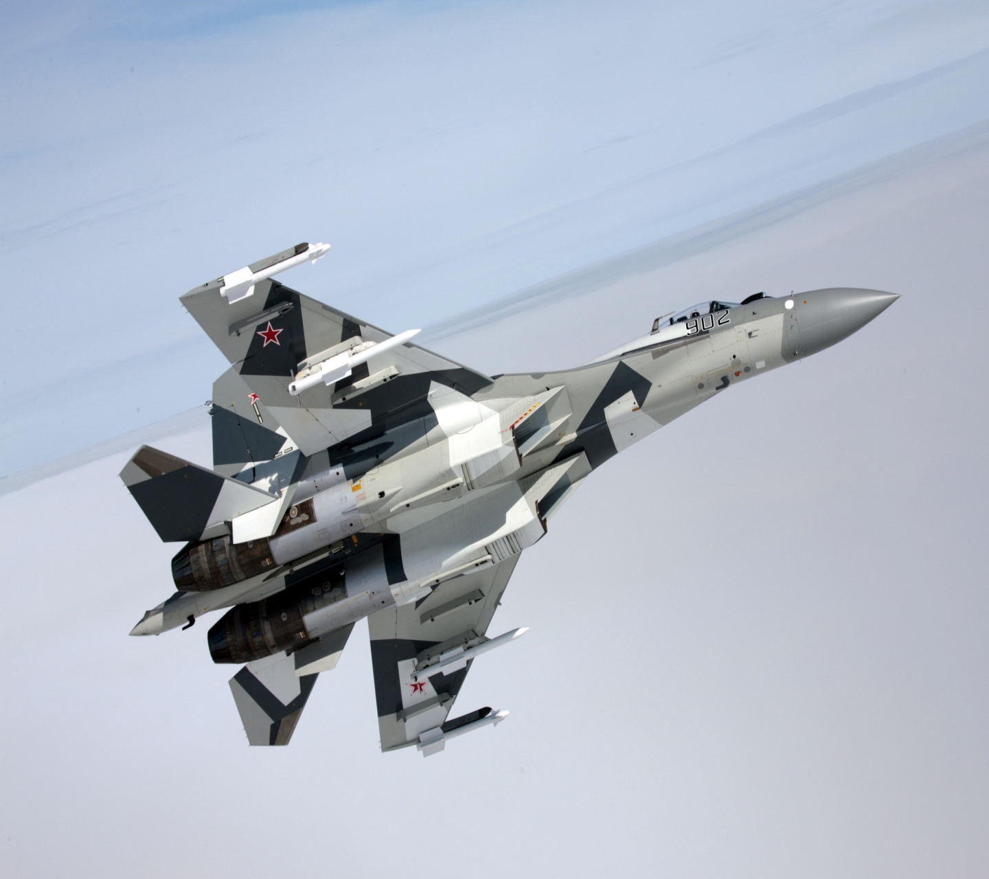 Téléchargez des papiers peints mobile Militaire, Sukhoi Su 27, Chasseurs À Réaction gratuitement.