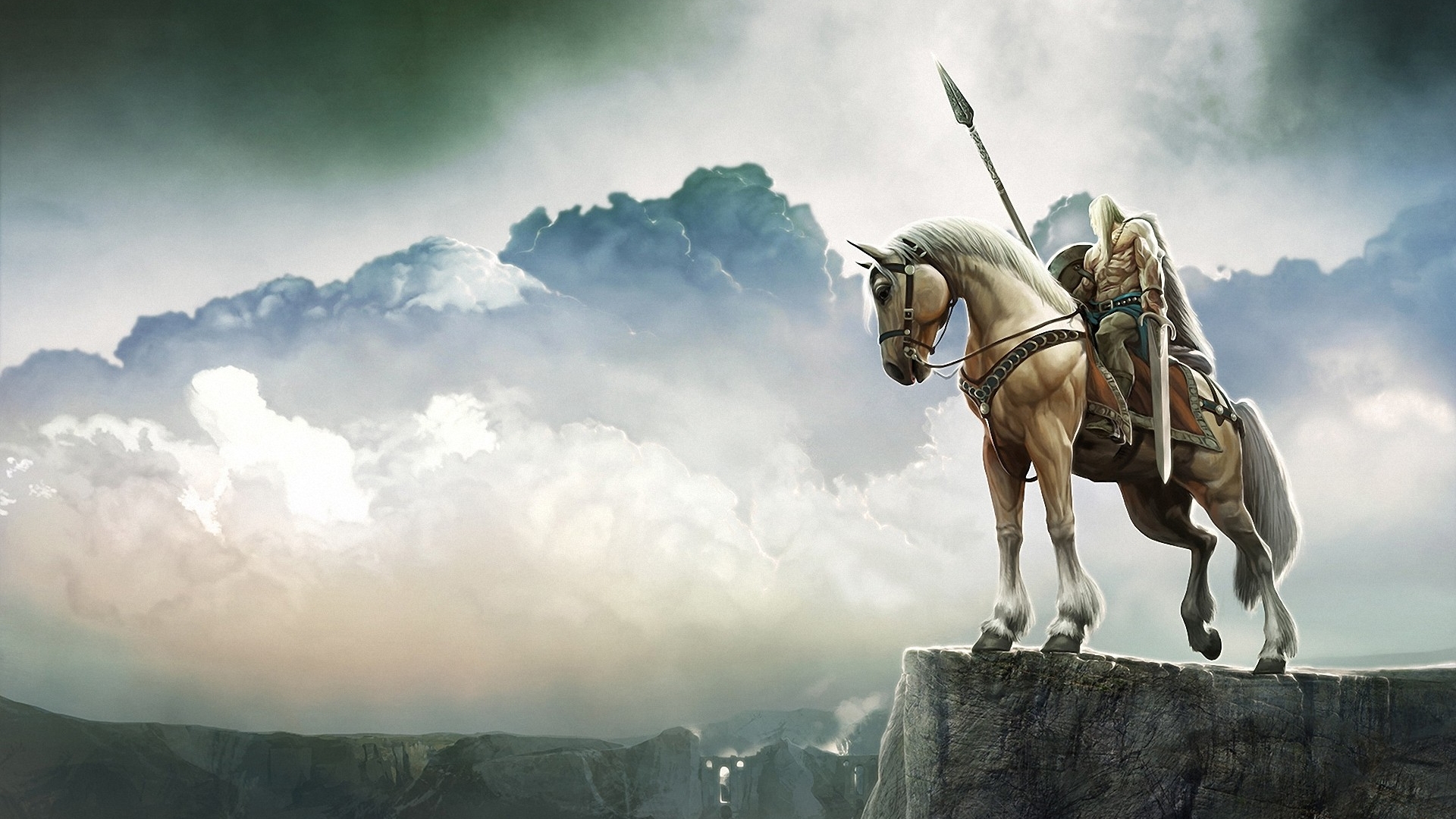 Laden Sie das Fantasie, Krieger-Bild kostenlos auf Ihren PC-Desktop herunter