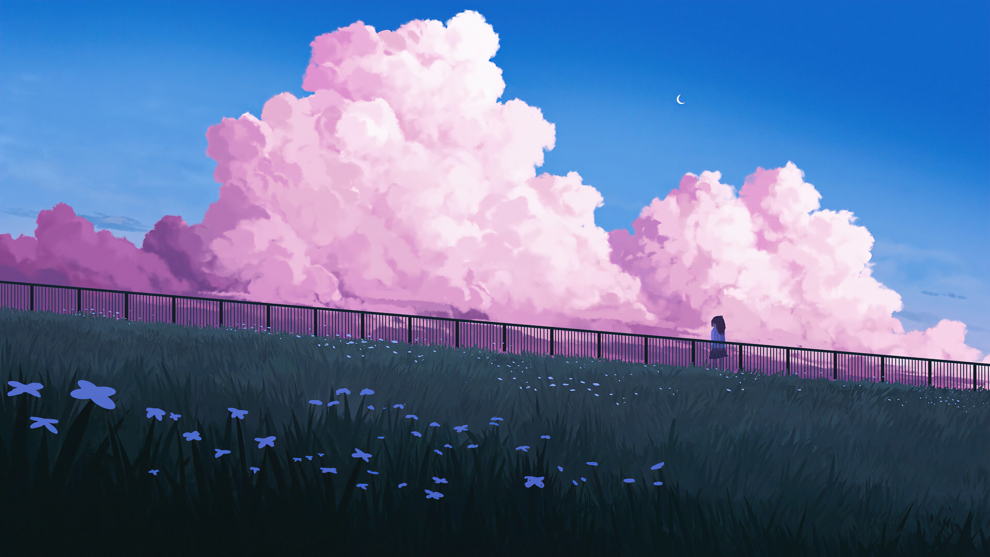 Download mobile wallpaper Anime, Landscape for free.