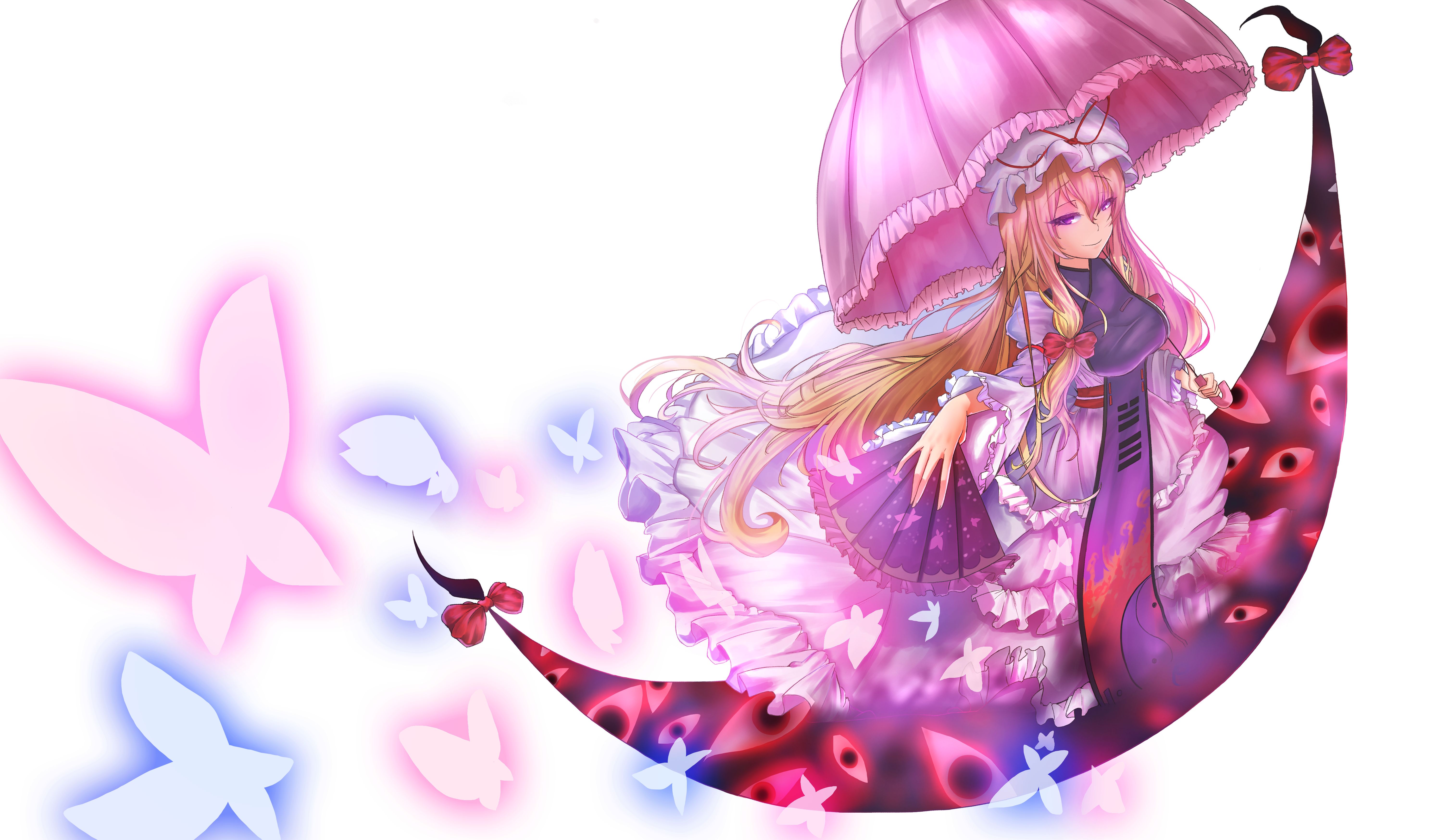 Free download wallpaper Anime, Touhou, Yukari Yakumo on your PC desktop