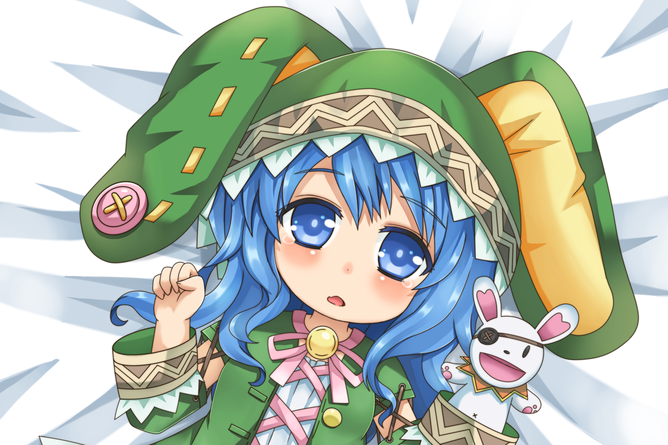 Free download wallpaper Anime, Blue Eyes, Blue Hair, Date A Live, Yoshino (Date A Live) on your PC desktop