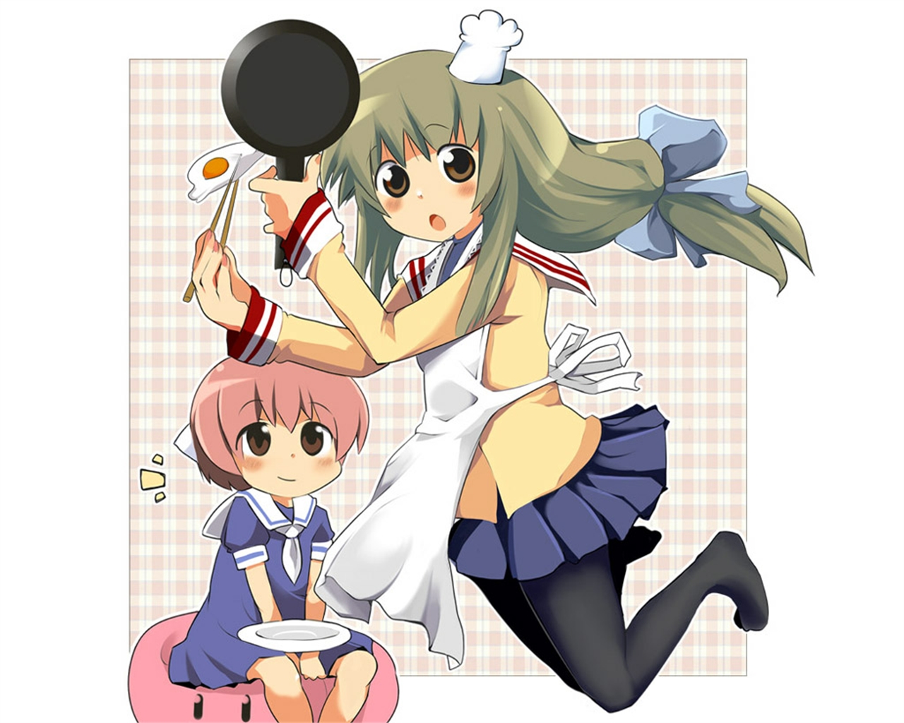 Free download wallpaper Anime, Clannad, Ushio Okazaki, Fuuko Ibuki on your PC desktop