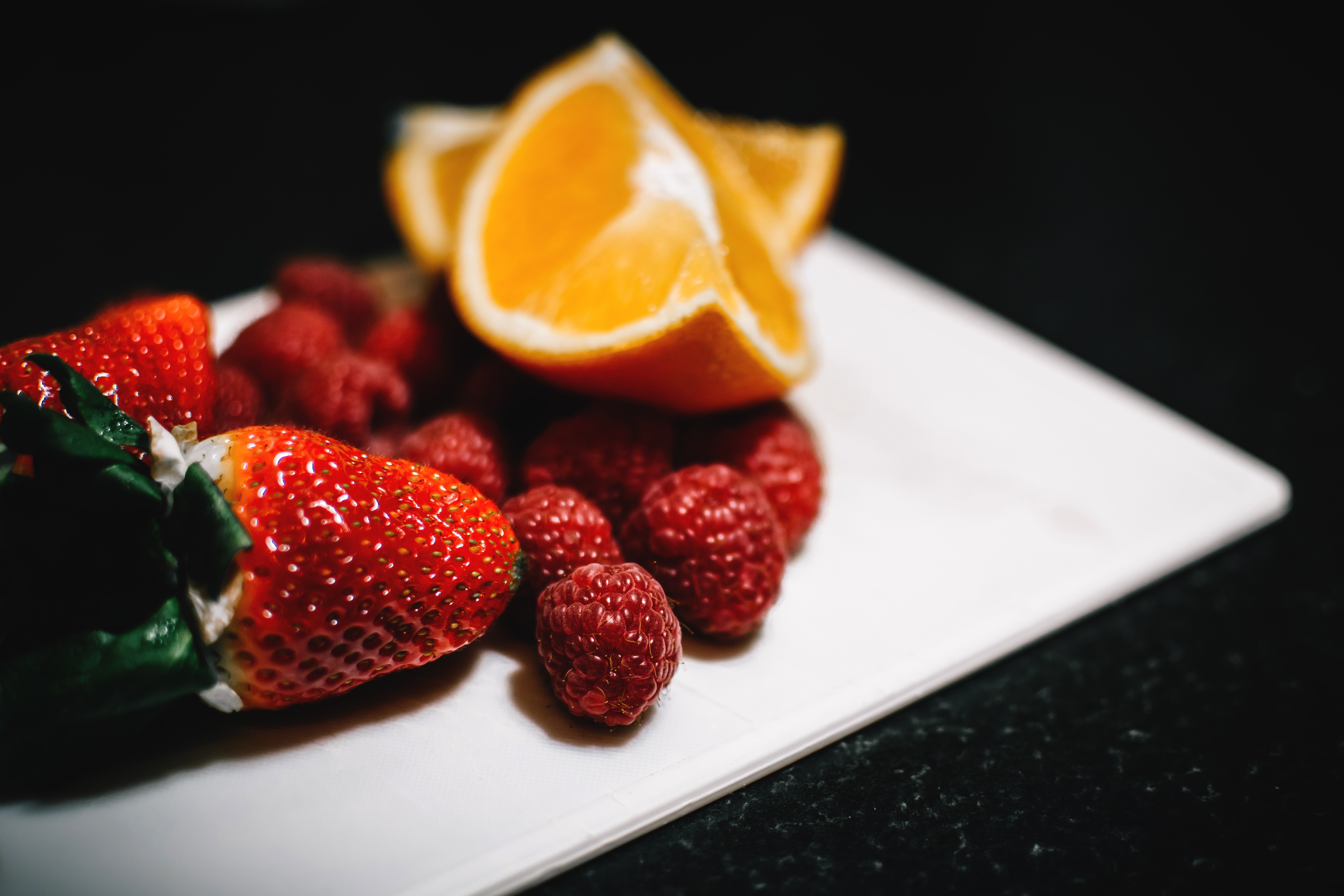 Free download wallpaper Food, Raspberry, Berries, Strawberry, Fruits on your PC desktop