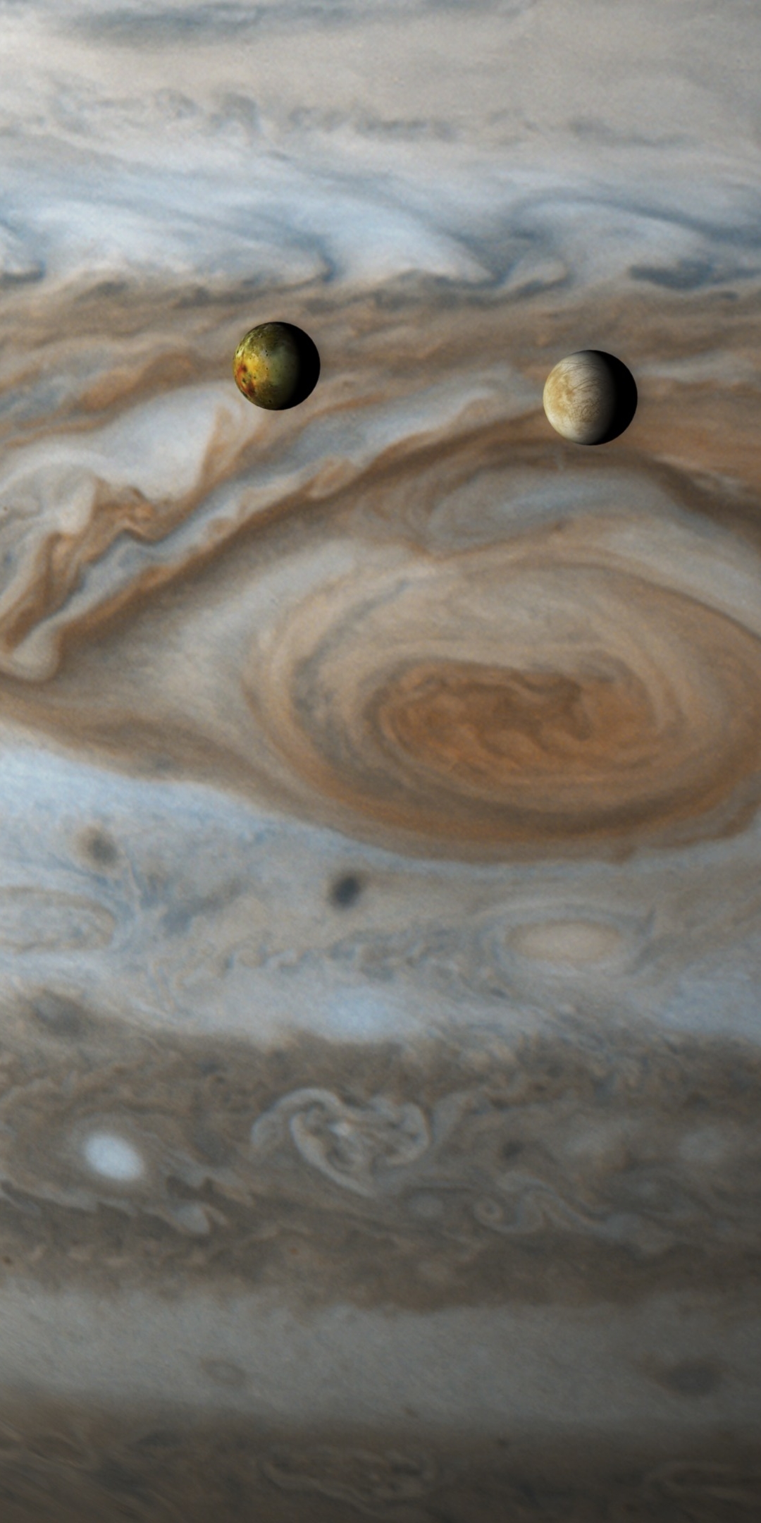 Descarga gratuita de fondo de pantalla para móvil de Espacio, Planeta, Ciencia Ficción, Júpiter.