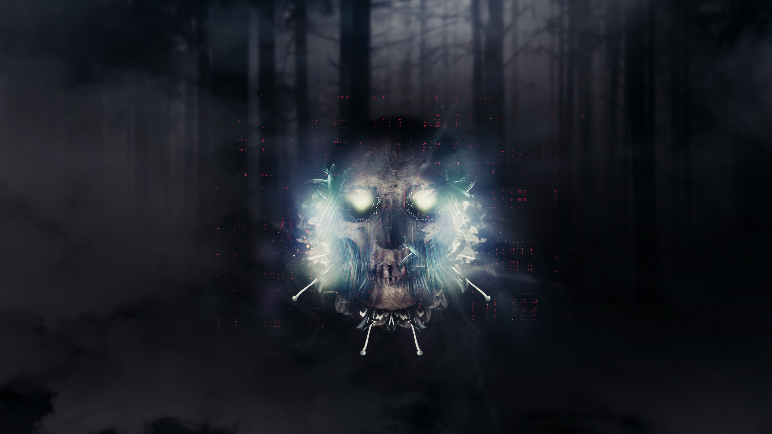 Free download wallpaper Artistic, Skull, Psychedelic, Cgi on your PC desktop