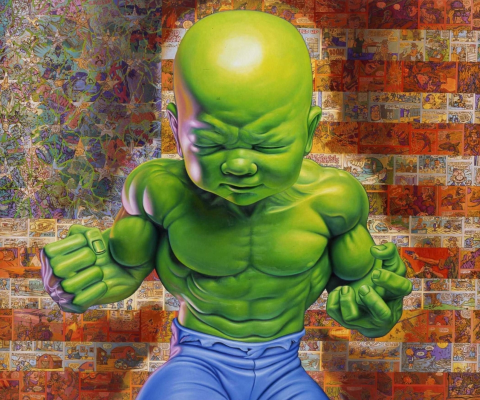 Laden Sie Hulk Junge HD-Desktop-Hintergründe herunter
