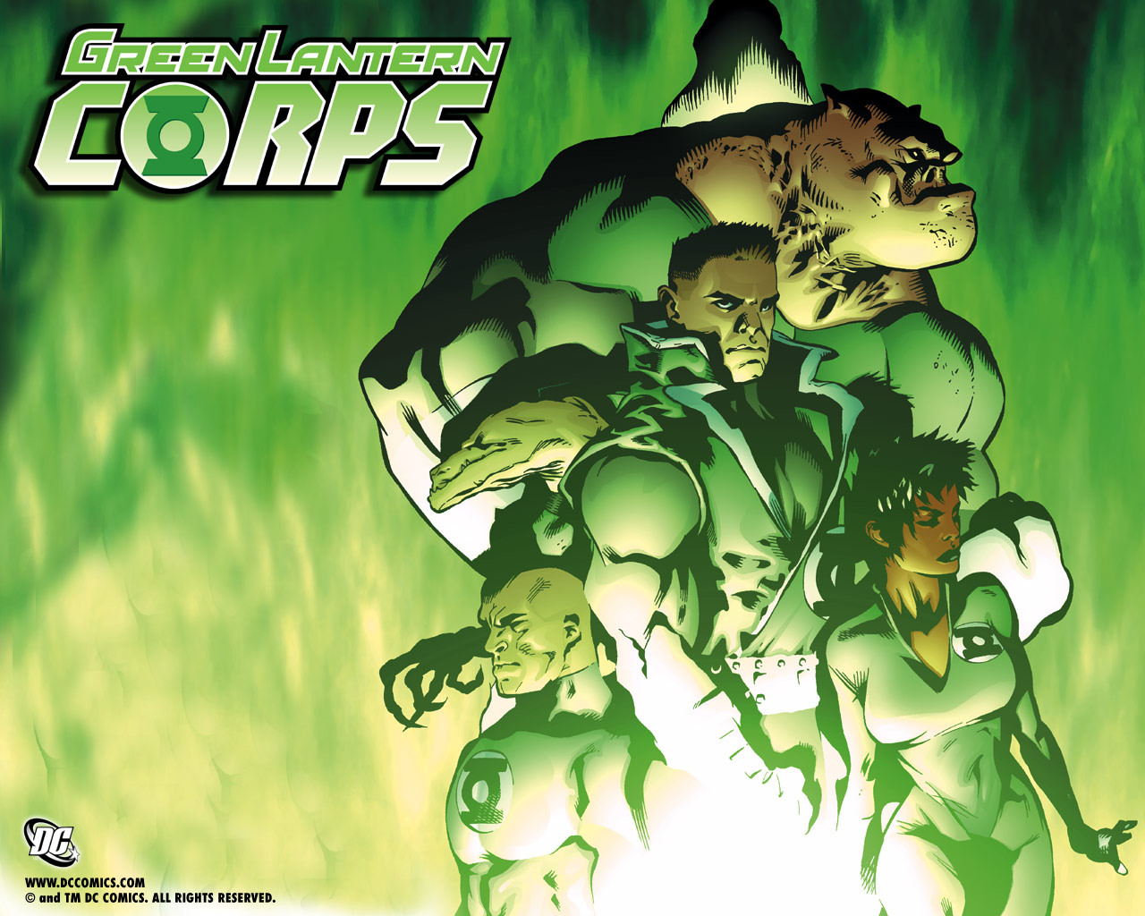 Baixar papel de parede para celular de História Em Quadrinhos, Lanterna Verde, Tropa Dos Lanternas Verdes gratuito.