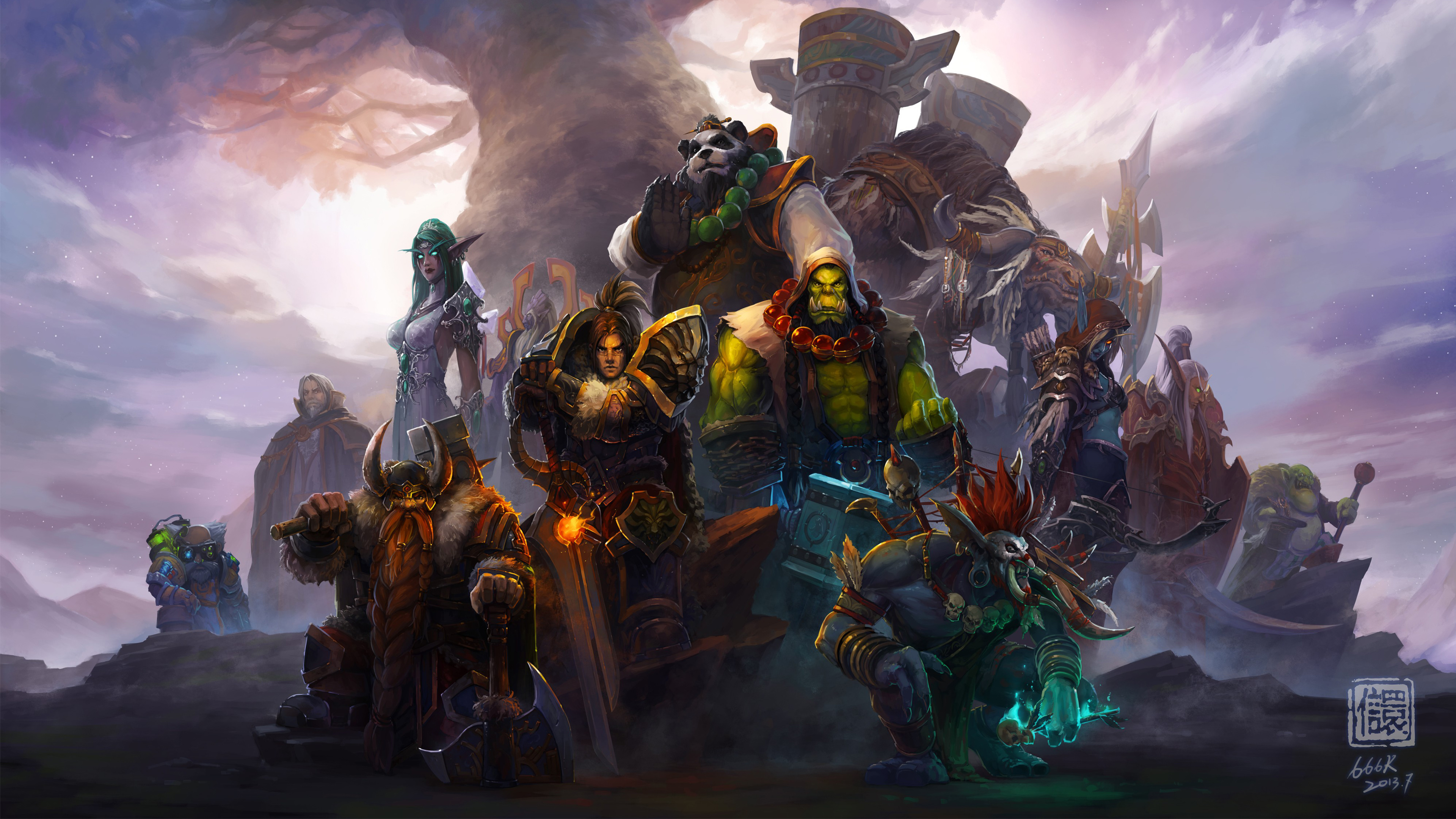 Download mobile wallpaper World Of Warcraft, Warcraft, Video Game for free.