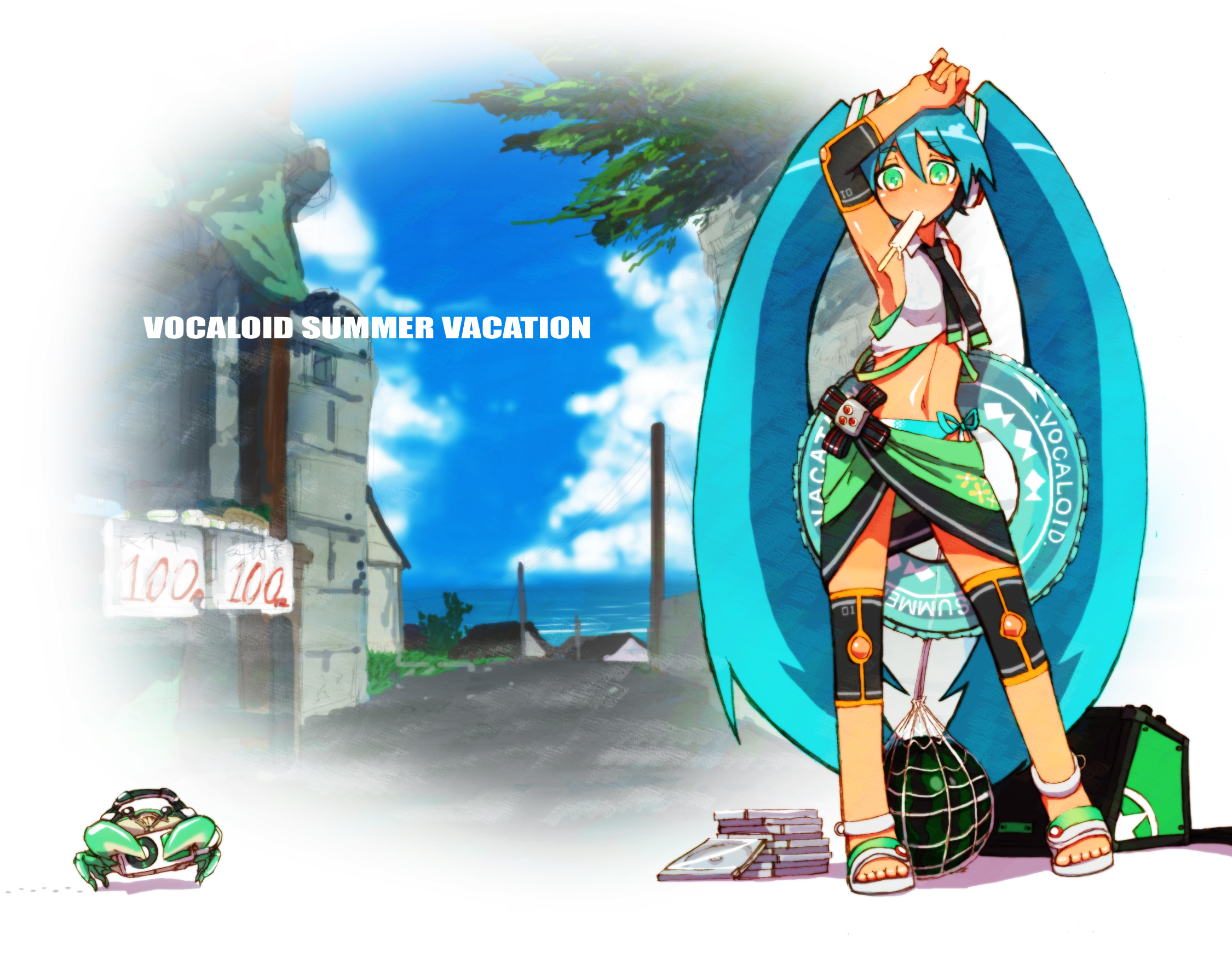 Téléchargez gratuitement l'image Vocaloïde, Animé, Hatsune Miku sur le bureau de votre PC