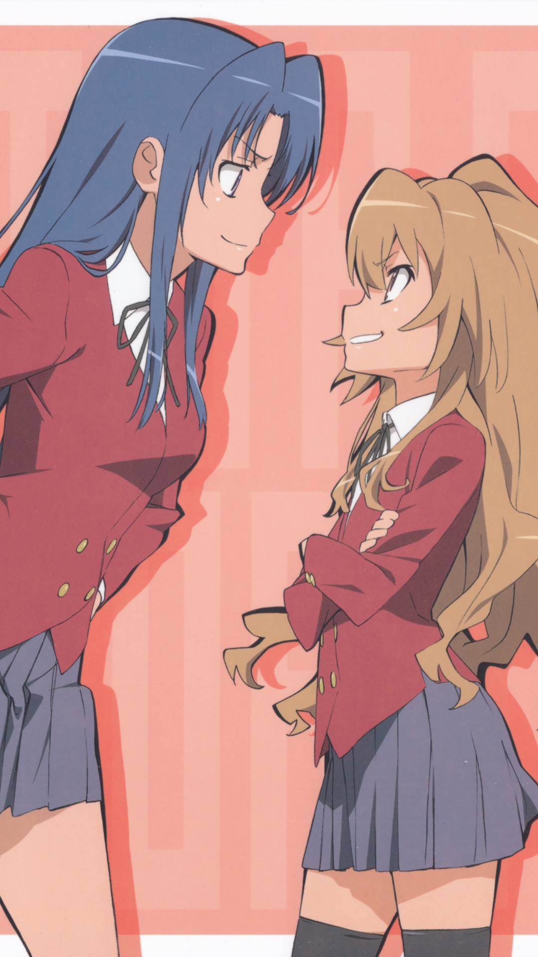Download mobile wallpaper Anime, Toradora!, Taiga Aisaka, Ami Kawashima for free.