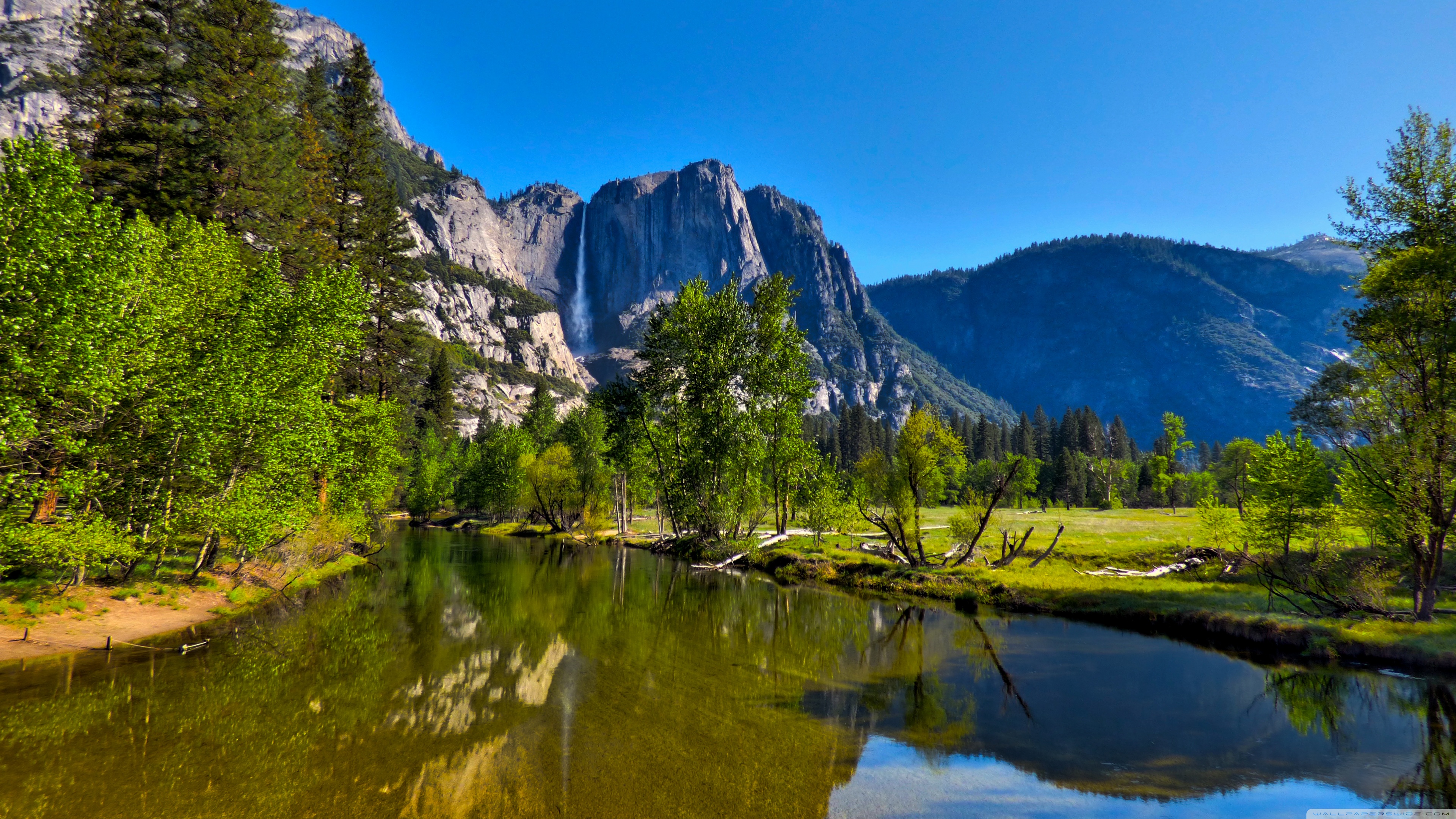 Laden Sie das Tal, Nationalpark, Yosemite Nationalpark, Erde/natur-Bild kostenlos auf Ihren PC-Desktop herunter