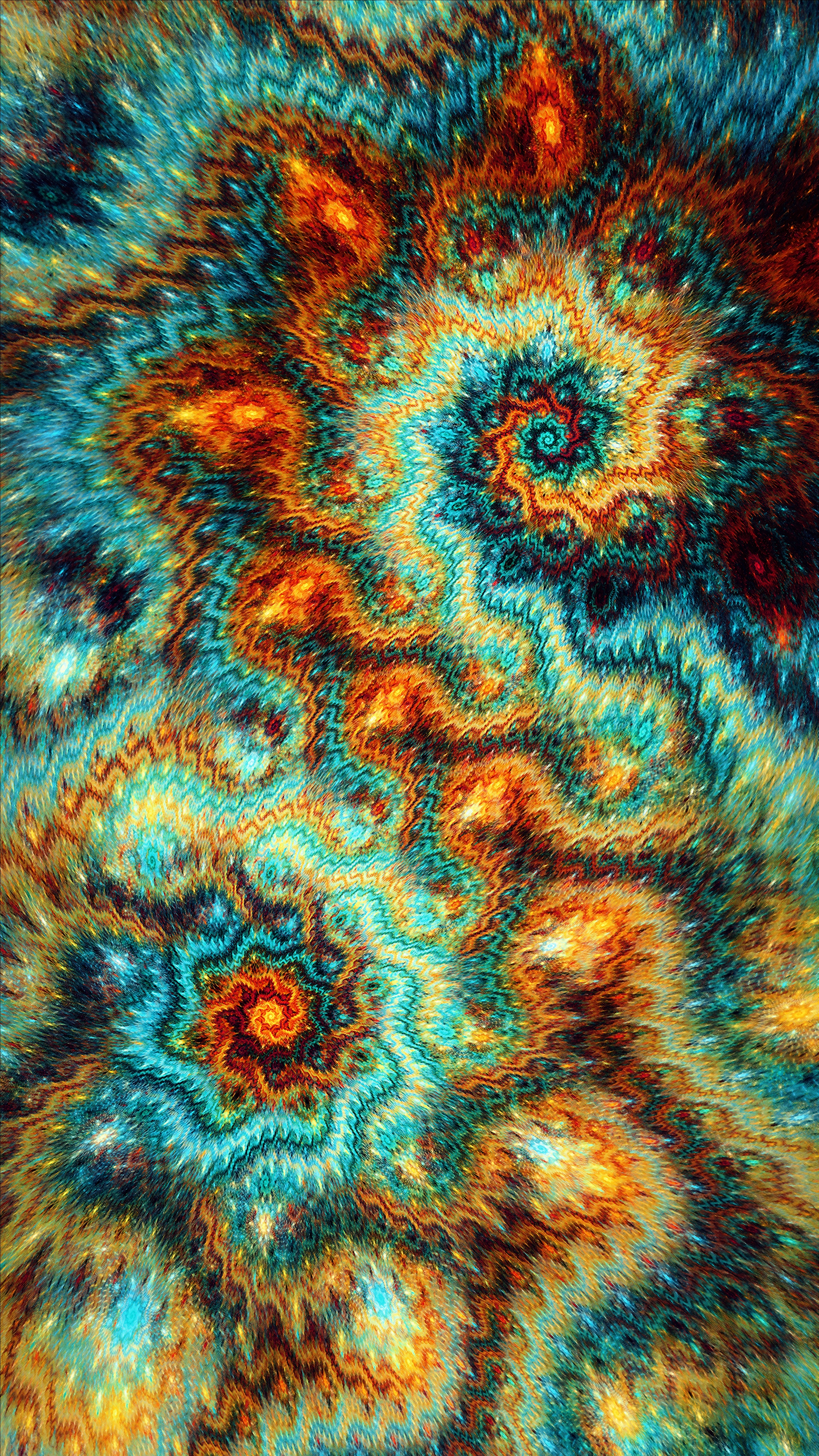 abstract, patterns, multicolored, motley, fractal, spiral, spirals, swirling, involute