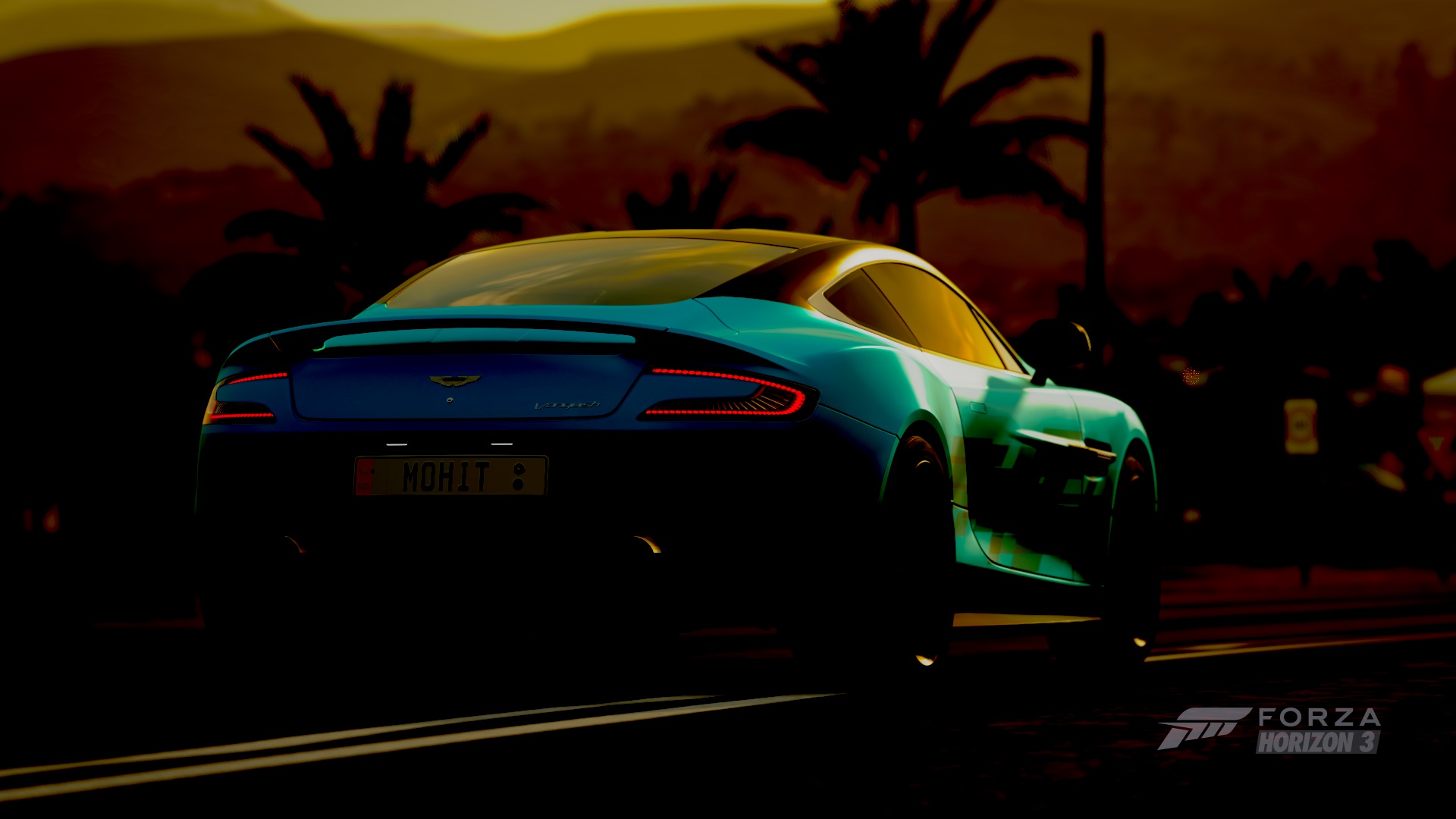 Скачати мобільні шпалери Автомобіль, Aston Martin Vanquish, Відеогра, Forza Horizon 3, Forza безкоштовно.