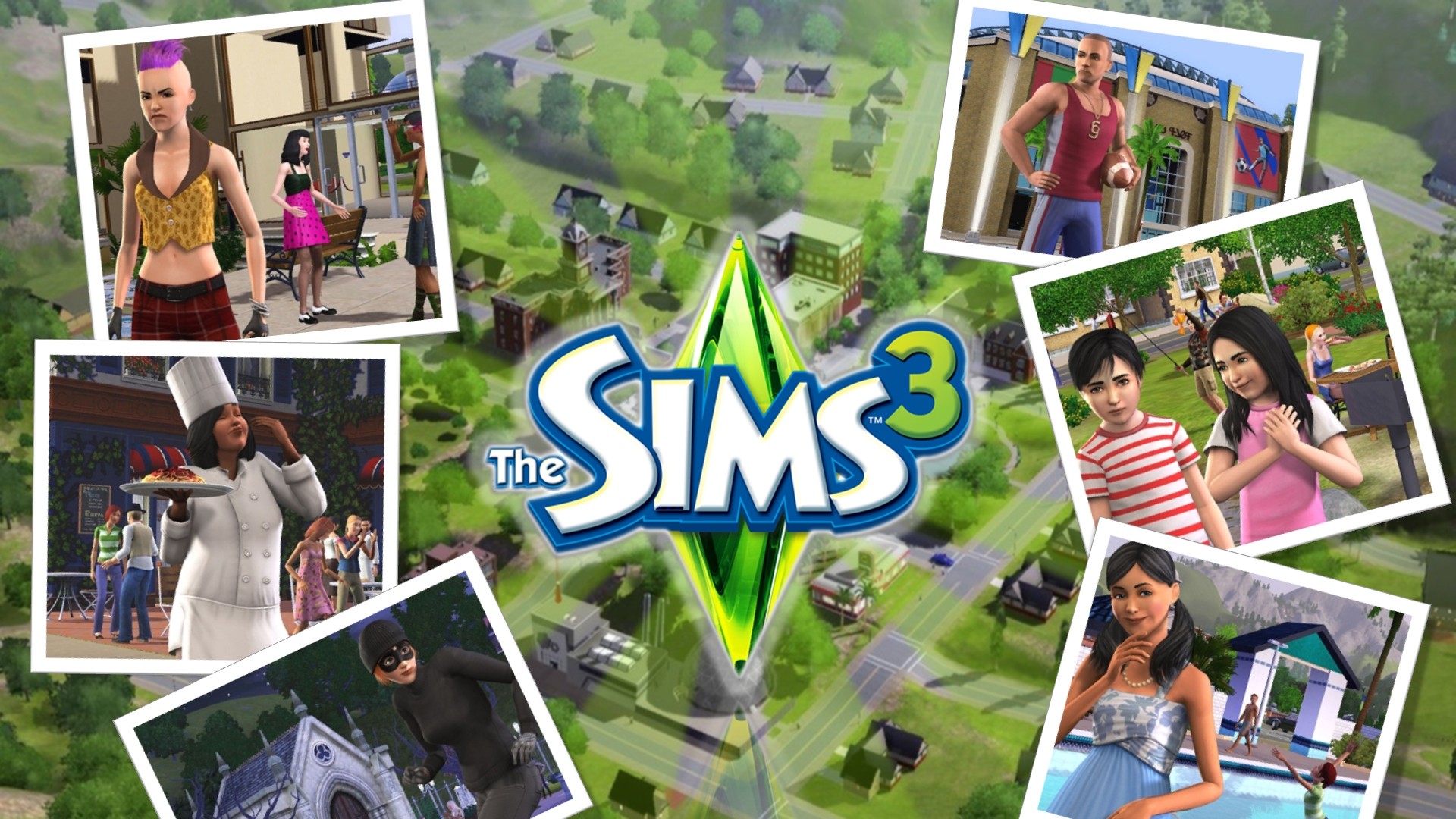 Meilleurs fonds d'écran Les Sims 3 pour l'écran du téléphone