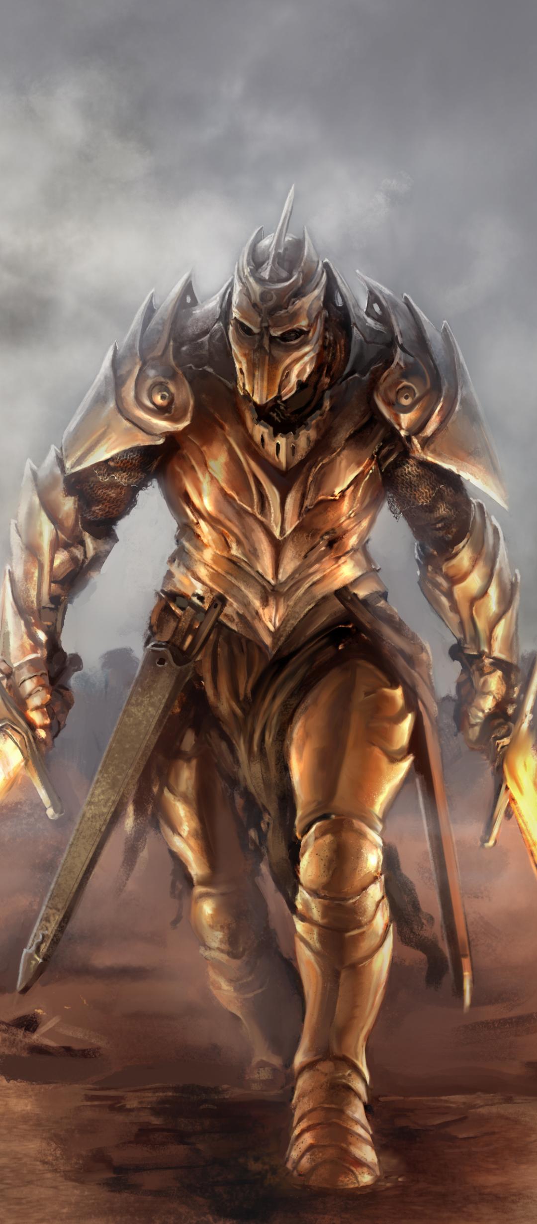 Download mobile wallpaper Fantasy, Warrior for free.