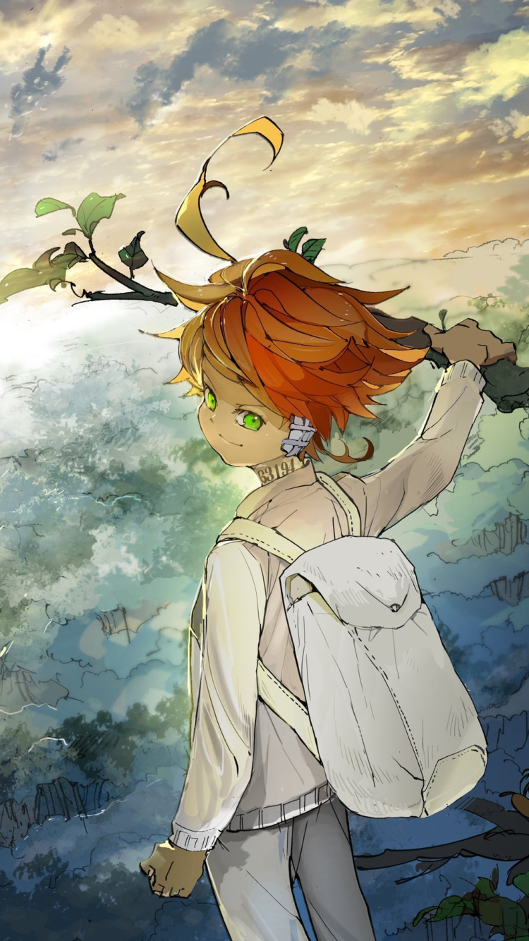 Download mobile wallpaper Anime, Emma (The Promised Neverland), The Promised Neverland for free.