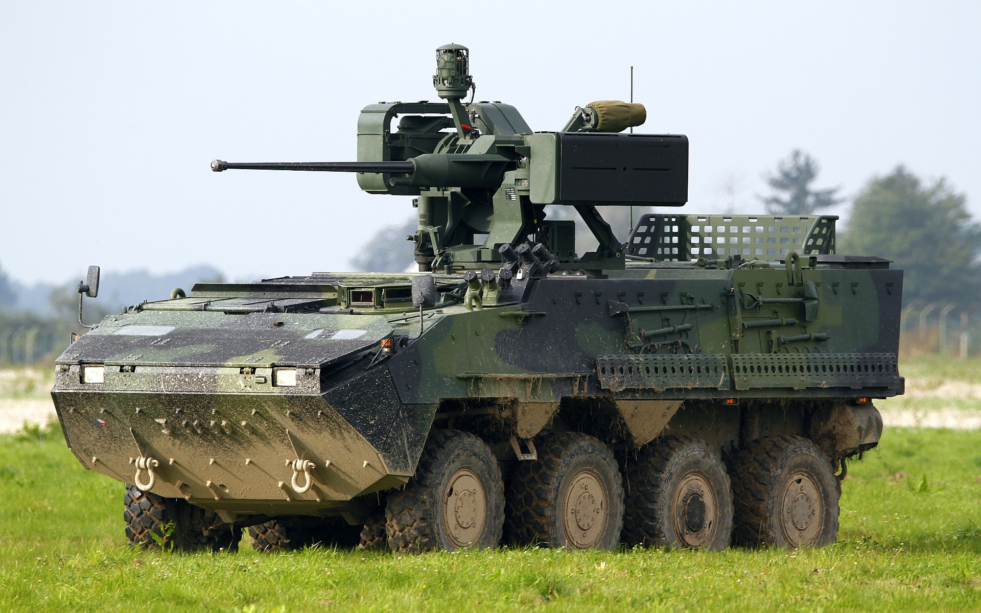 military, pandur ii, armored fighting vehicle