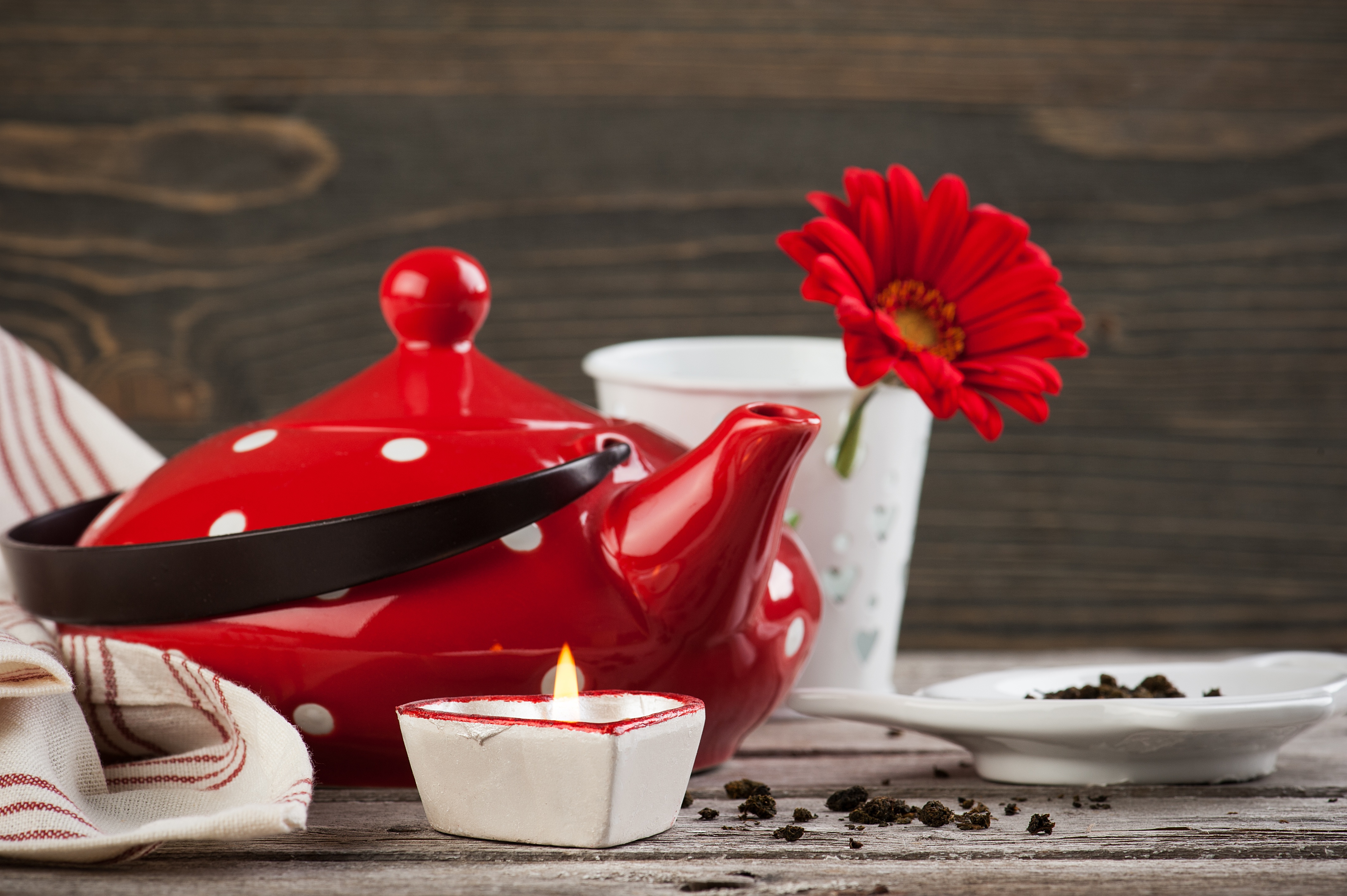Download mobile wallpaper Still Life, Candle, Teapot, Kettle, Photography for free.