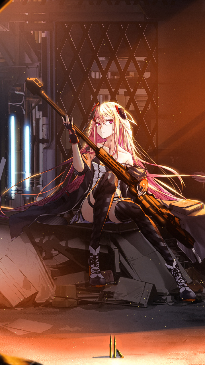 Melhores papéis de parede de Barrett M82 (Girls Frontline) para tela do telefone