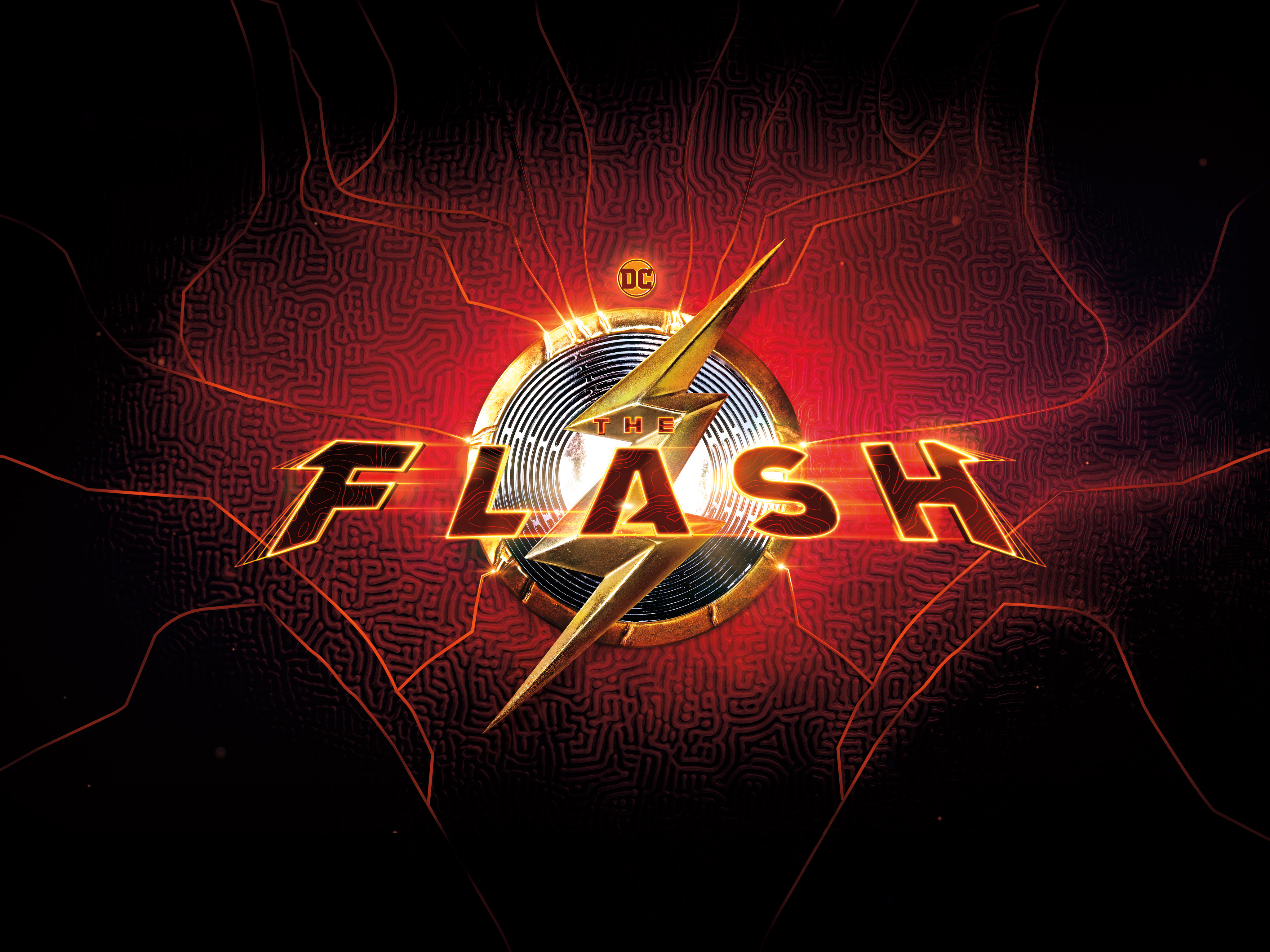 Baixar papel de parede para celular de Logotipo, Filme, Dc Comics, Flash (2022) gratuito.