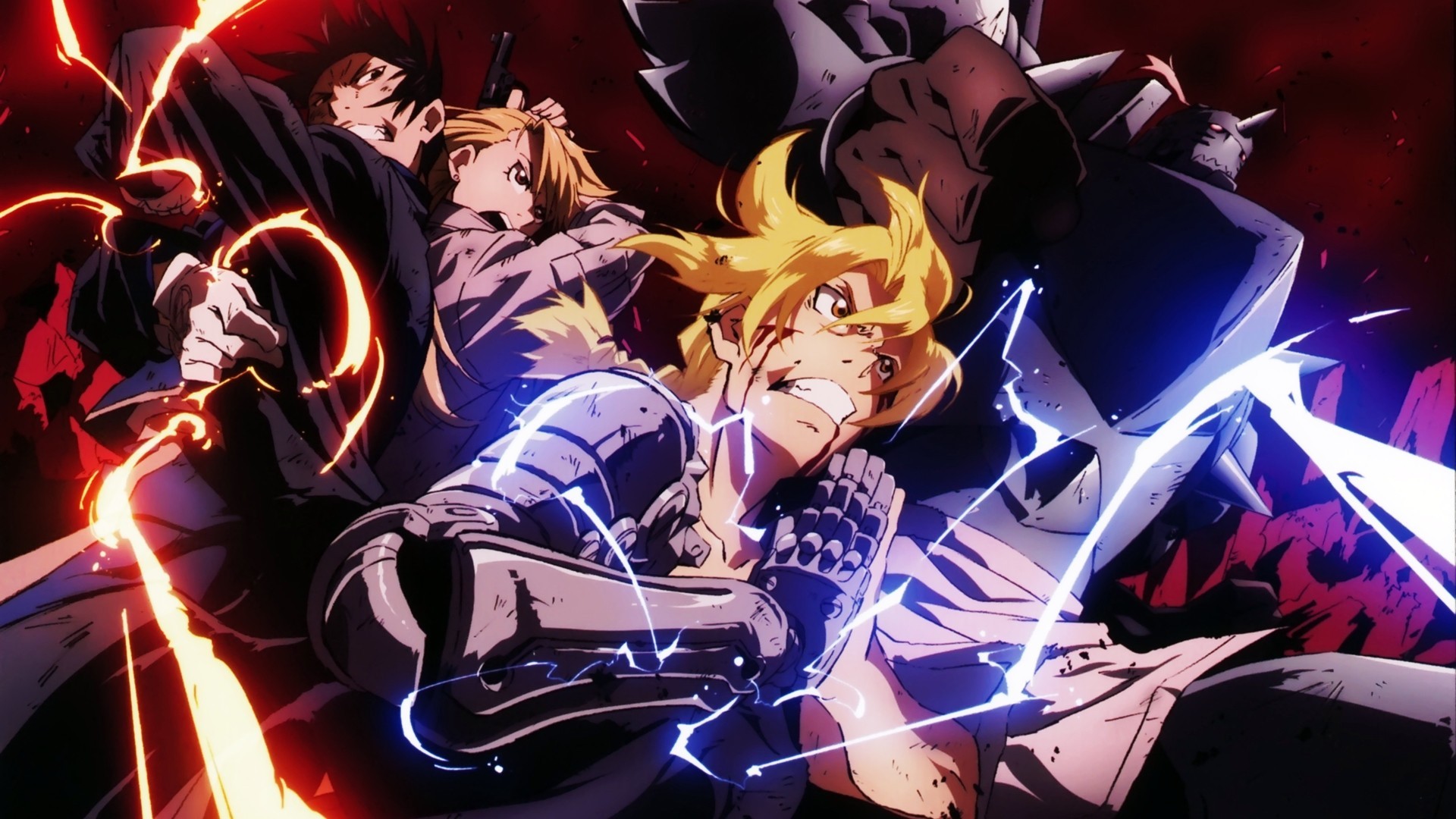 Handy-Wallpaper Fullmetal Alchemist, Animes kostenlos herunterladen.