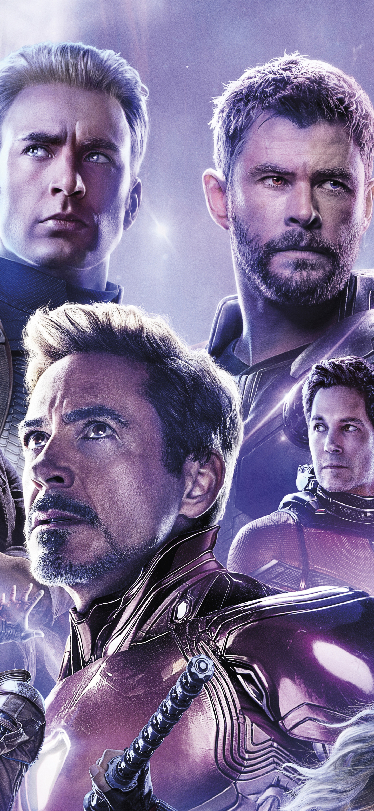 Download mobile wallpaper Iron Man, Captain America, Robert Downey Jr, Chris Evans, Movie, Thor, The Avengers, Chris Hemsworth, Ant Man, Paul Rudd, Avengers Endgame for free.