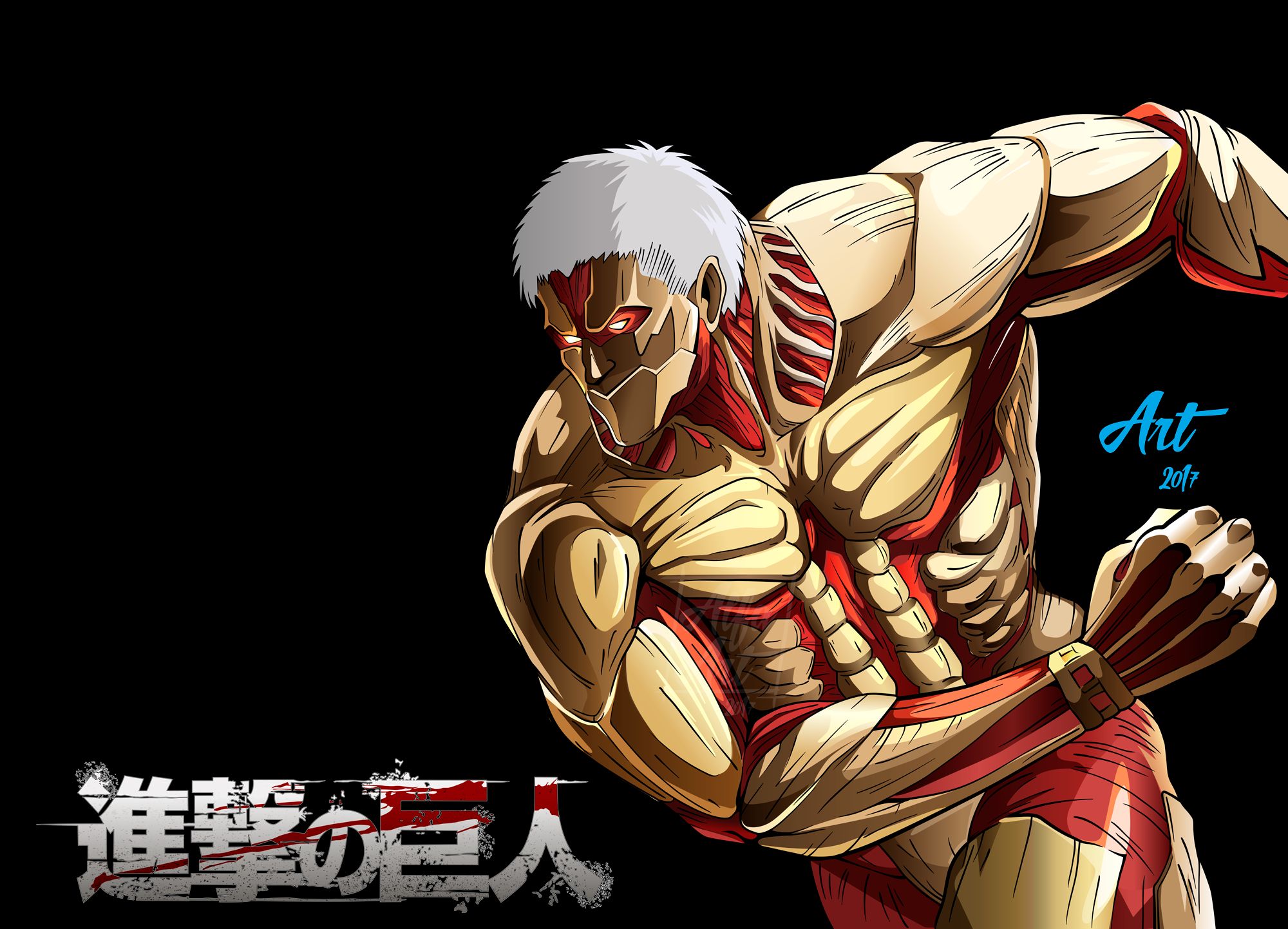 Free download wallpaper Anime, Attack On Titan, Reiner Braun on your PC desktop