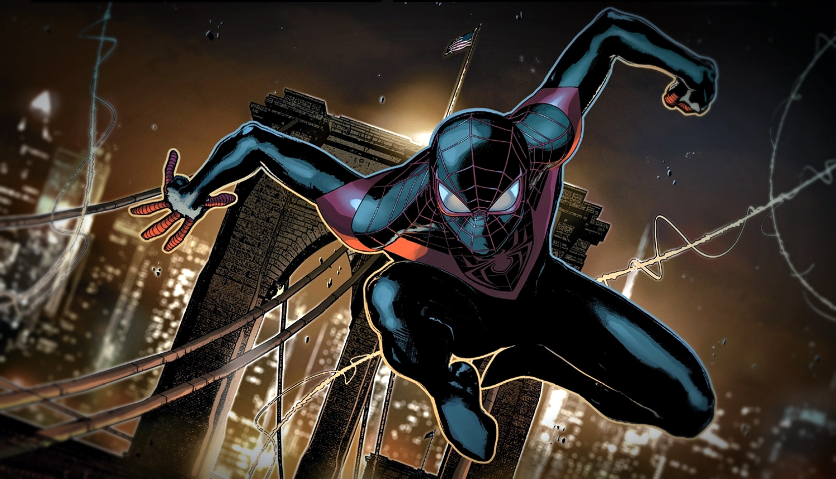 Melhores papéis de parede de Ultimate Comics: Homem Aranha para tela do telefone