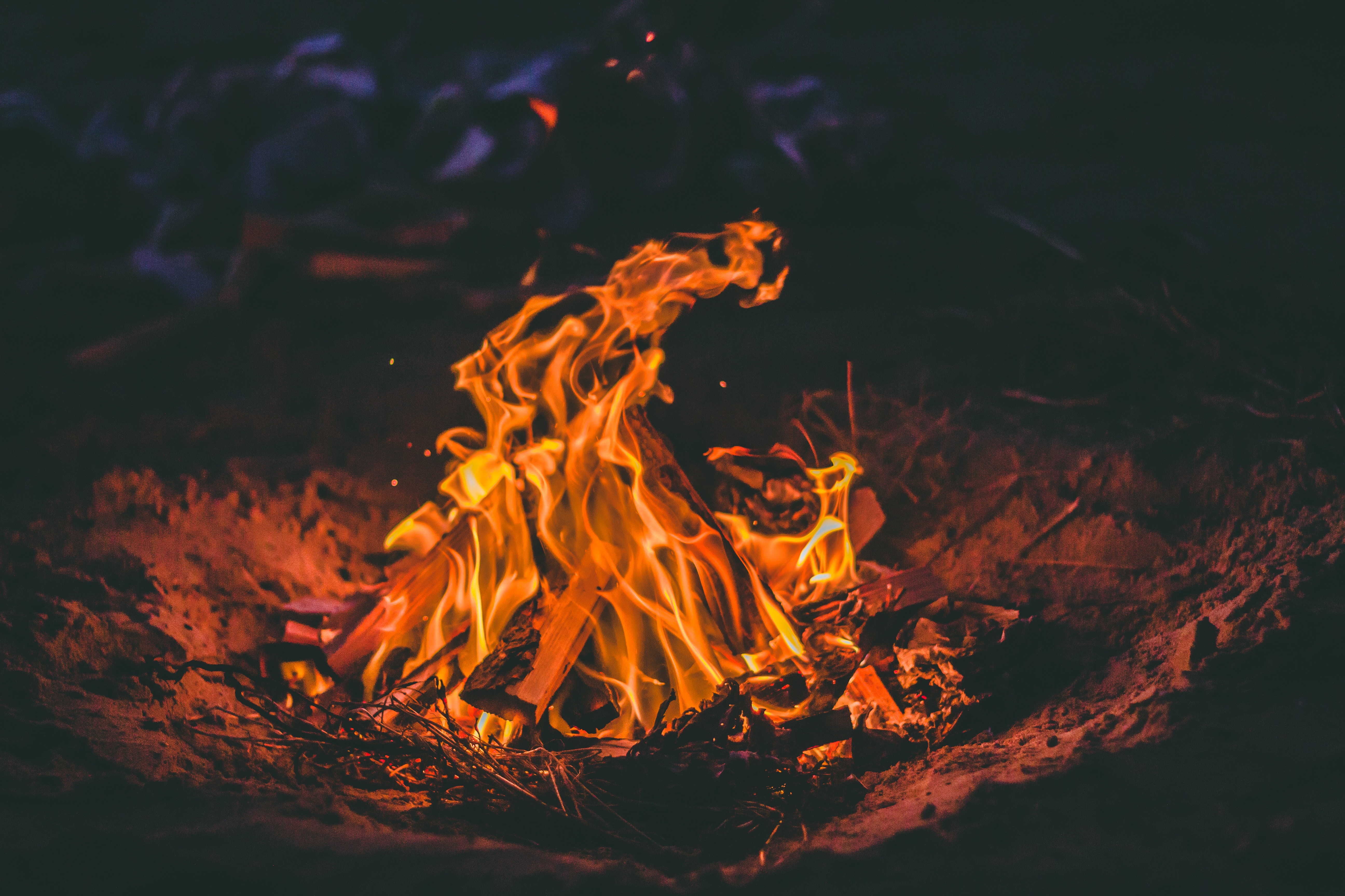 miscellanea, bonfire, fire, flame, miscellaneous, firewood