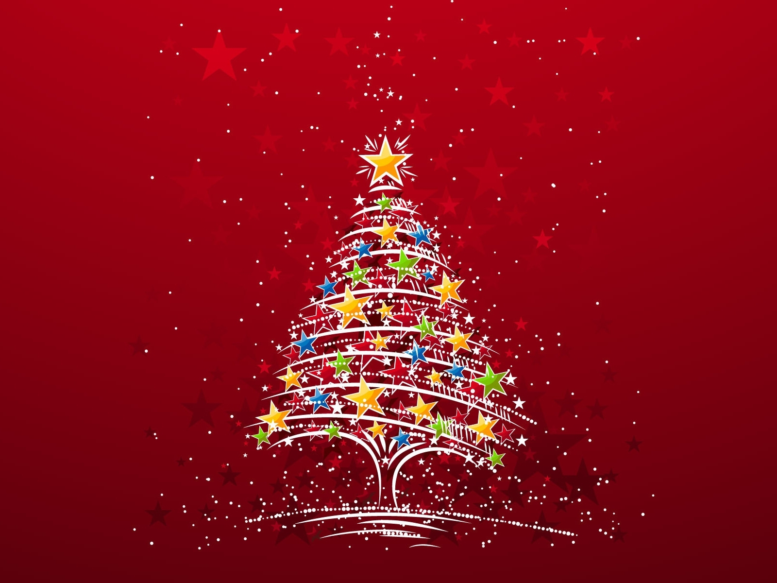 2247 скачать картинку новый год (new year), рождество (christmas xmas), елки, праздники, рисунки, красные - обои и заставки бесплатно