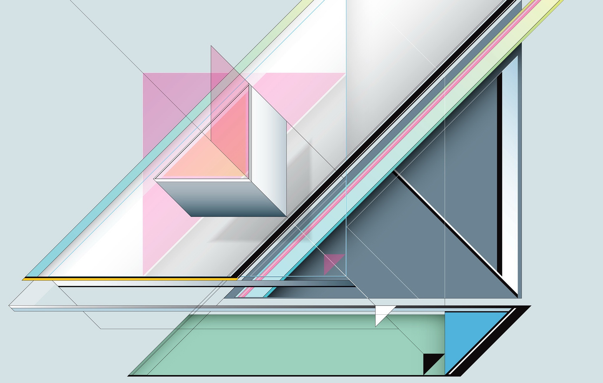 Téléchargez des papiers peints mobile Abstrait, Géométrie gratuitement.