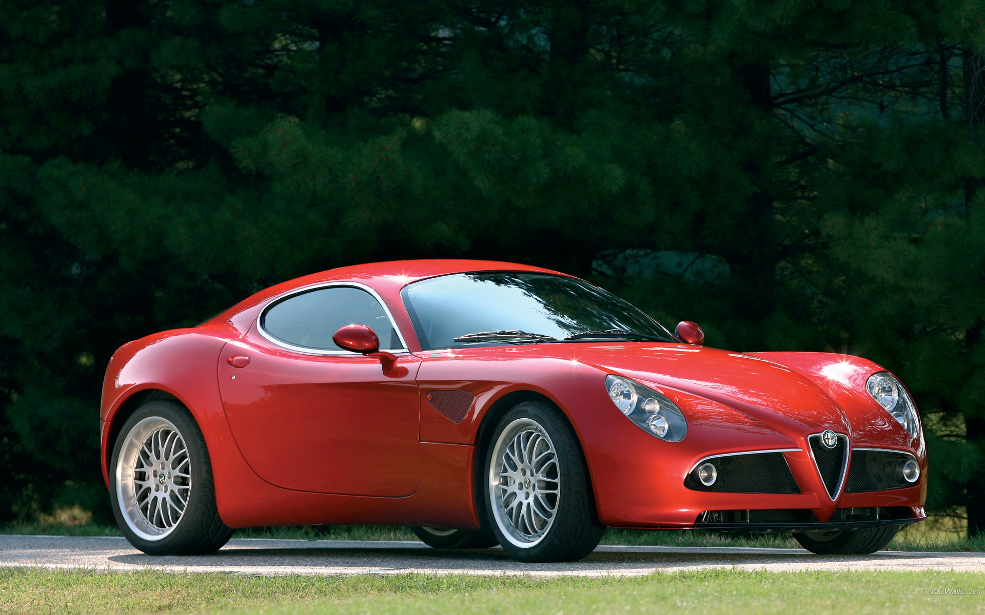 Laden Sie das Alfa Romeo, Fahrzeuge, Alfa Romeo 8C Competizione-Bild kostenlos auf Ihren PC-Desktop herunter