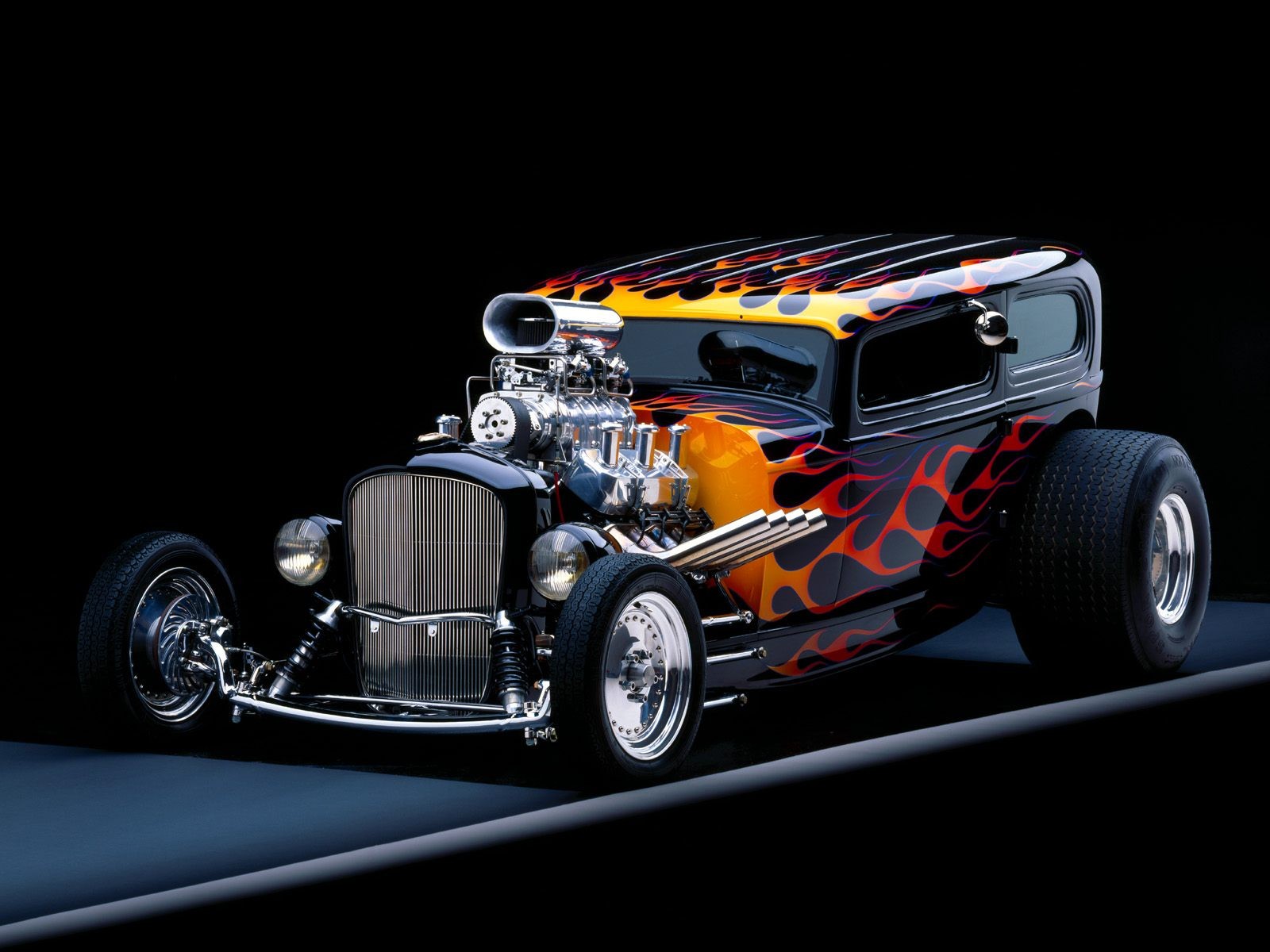 Download mobile wallpaper Hot Rod, Vehicles for free.