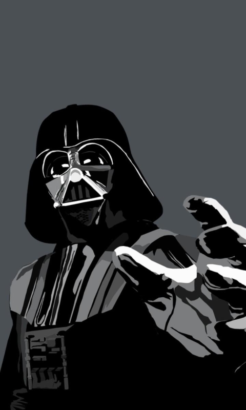 Download mobile wallpaper Star Wars, Vector, Movie, Darth Vader for free.