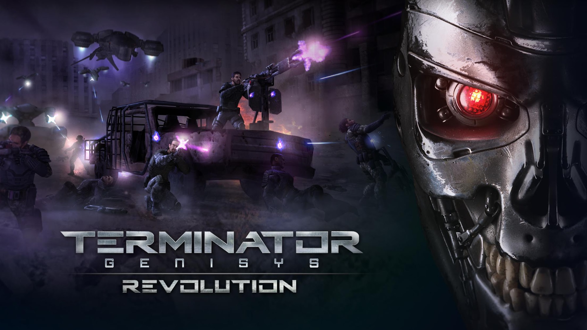 Baixe gratuitamente a imagem Videogame, O Exterminador Do Futuro, Terminator Genisys: Revolution na área de trabalho do seu PC
