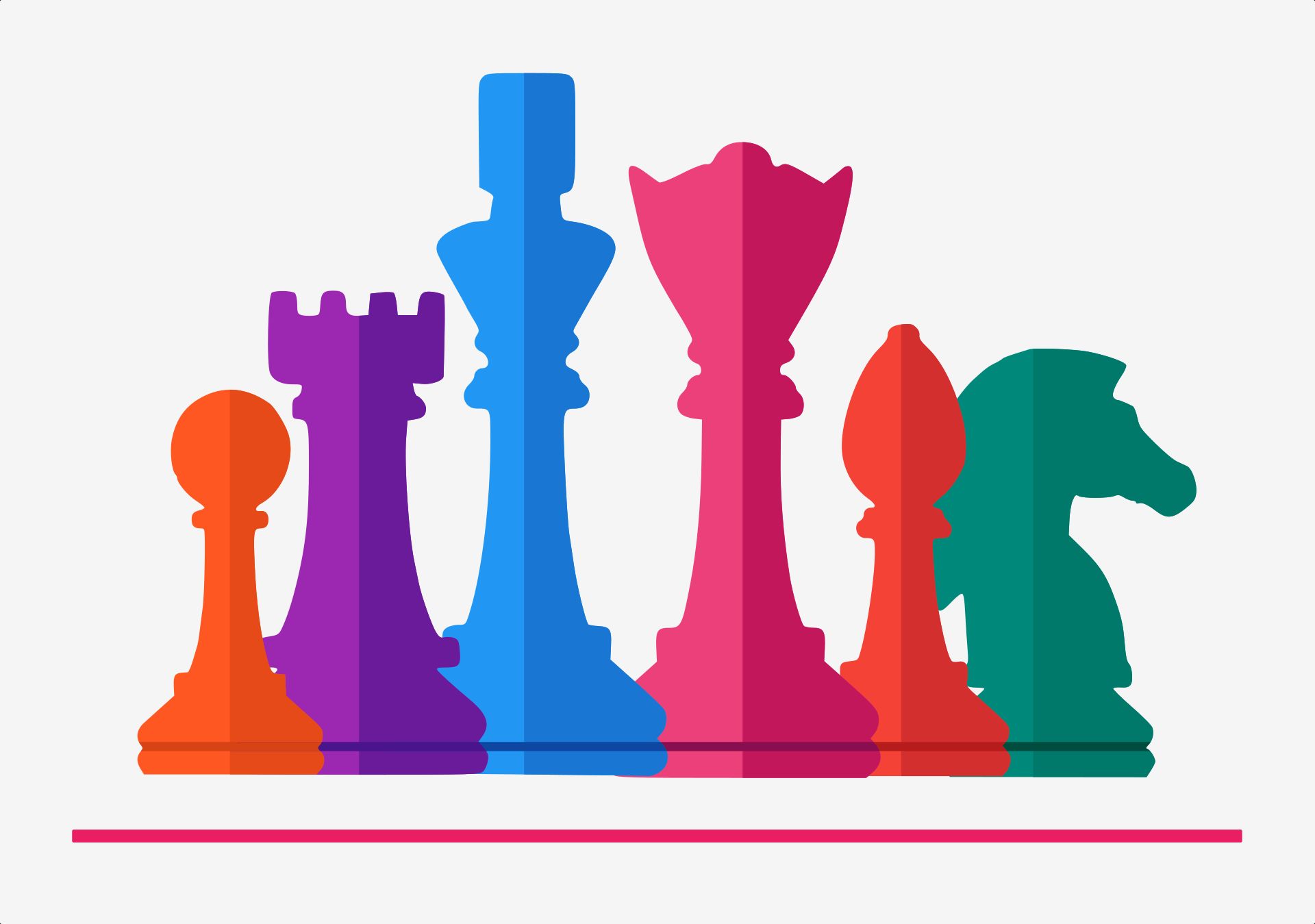Download mobile wallpaper Chess, Colors, Game for free.