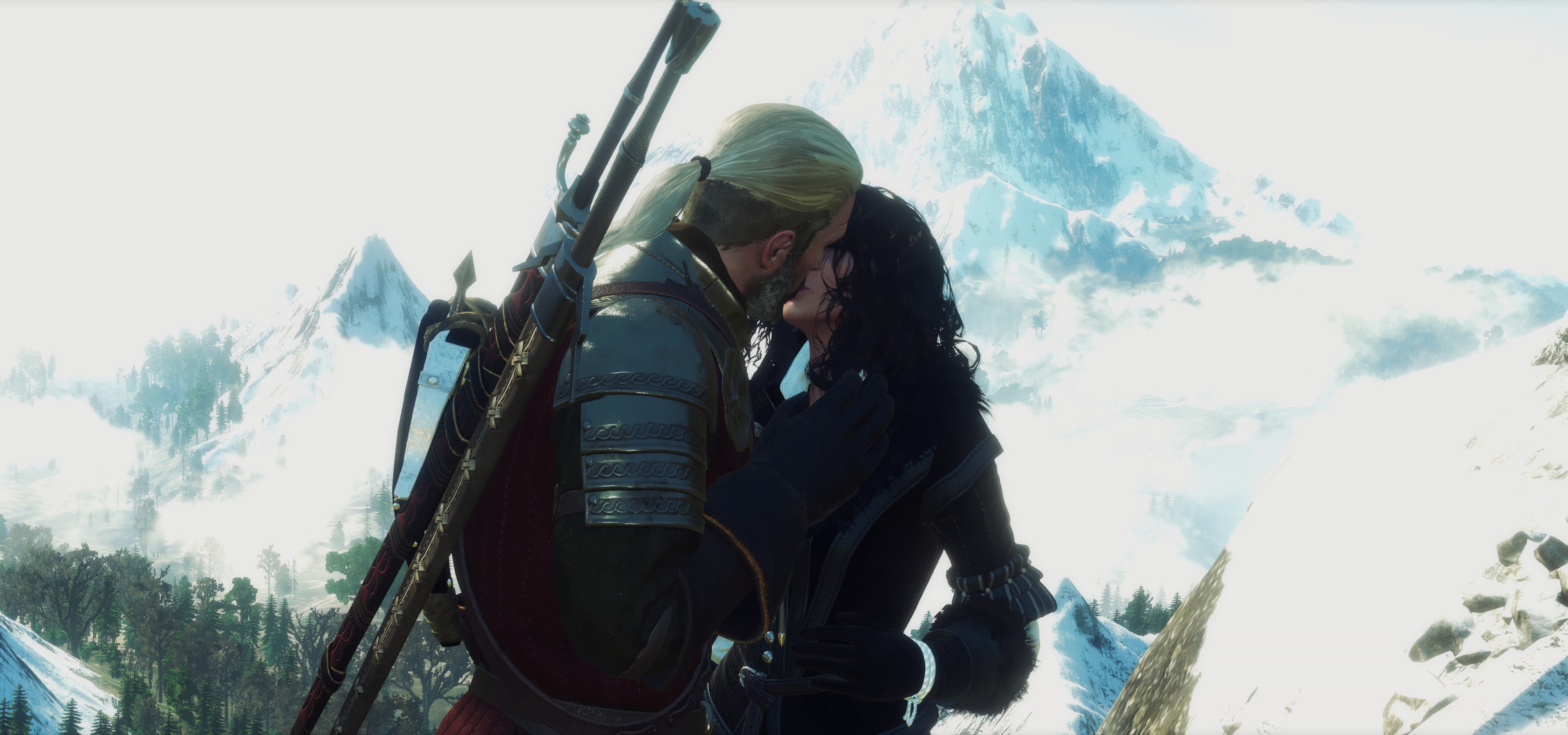 the witcher 3: wild hunt, video game, geralt of rivia, yennefer of vengerberg, the witcher