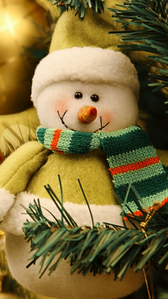 Download mobile wallpaper Snowman, Christmas, Holiday, Christmas Ornaments for free.