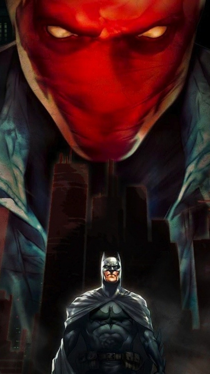 Скачать картинку Красная Шапочка, Комиксы, Бэтмен, Красный Колпак, Бэтмен: Под Красным Колпаком в телефон бесплатно.