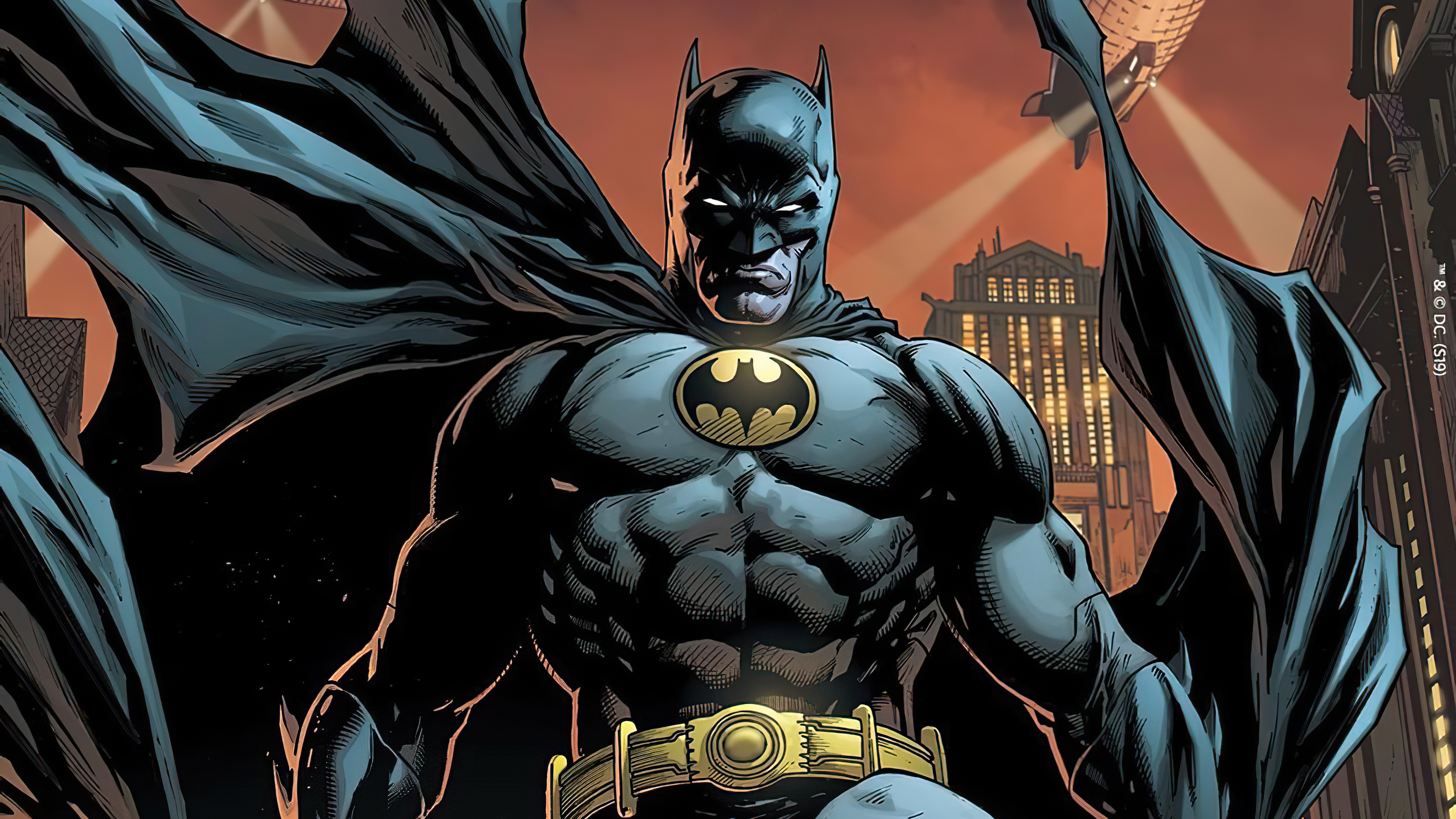 Скачать обои Бэтмен: Детективные Комиксы на телефон бесплатно